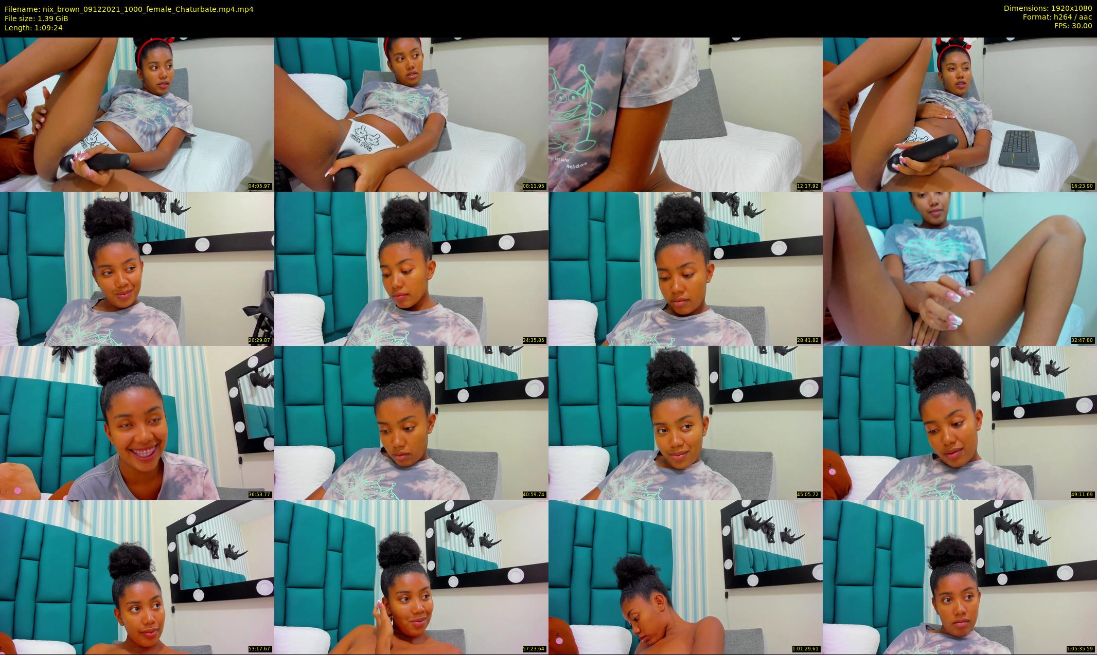 nix_brown — 70 minute Chaturbate female cam show recording, 1080p, Dec 9, 2021