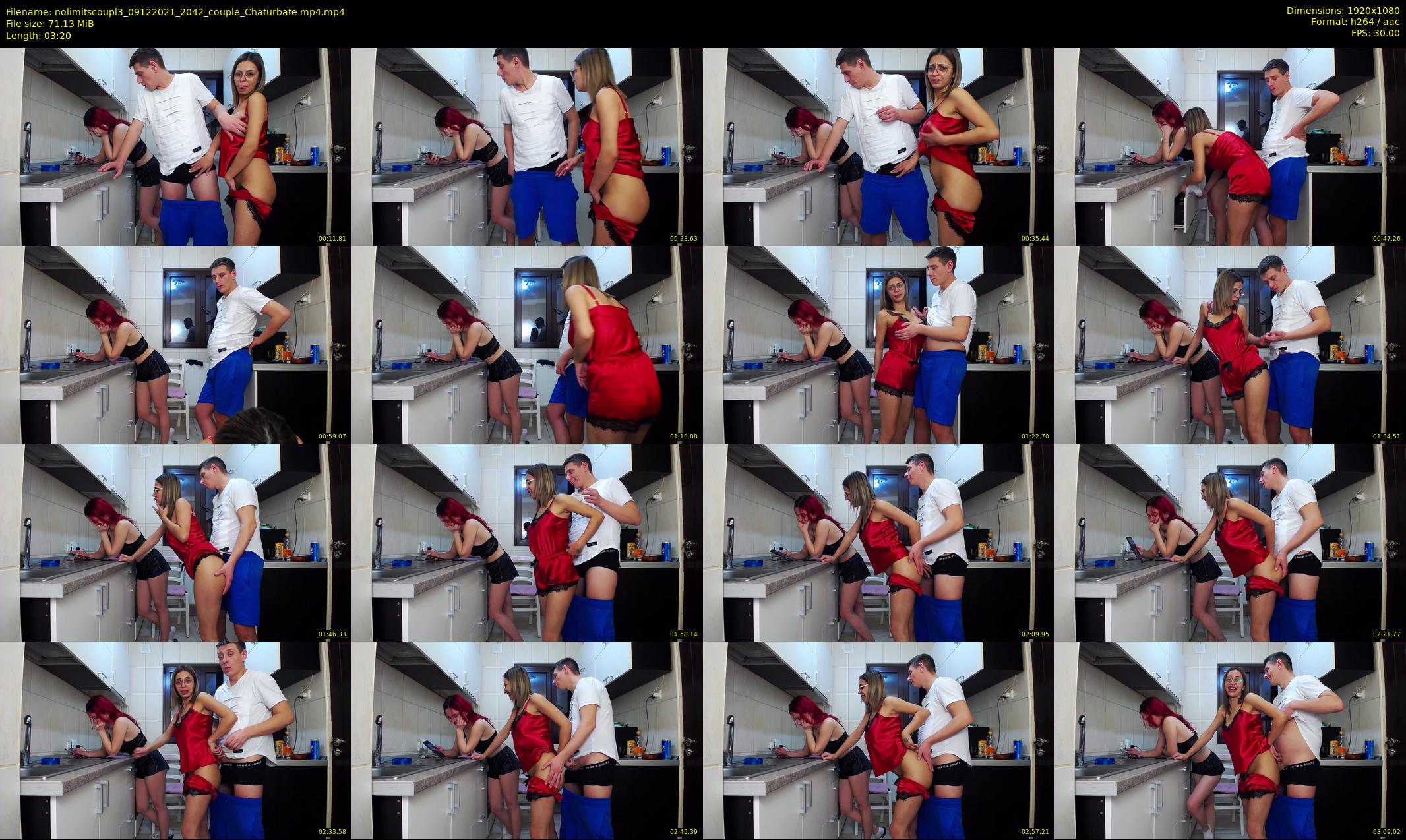 nolimitscoupl3 — 4 minute Chaturbate couple cam show recording, 1080p, Dec 9, 2021