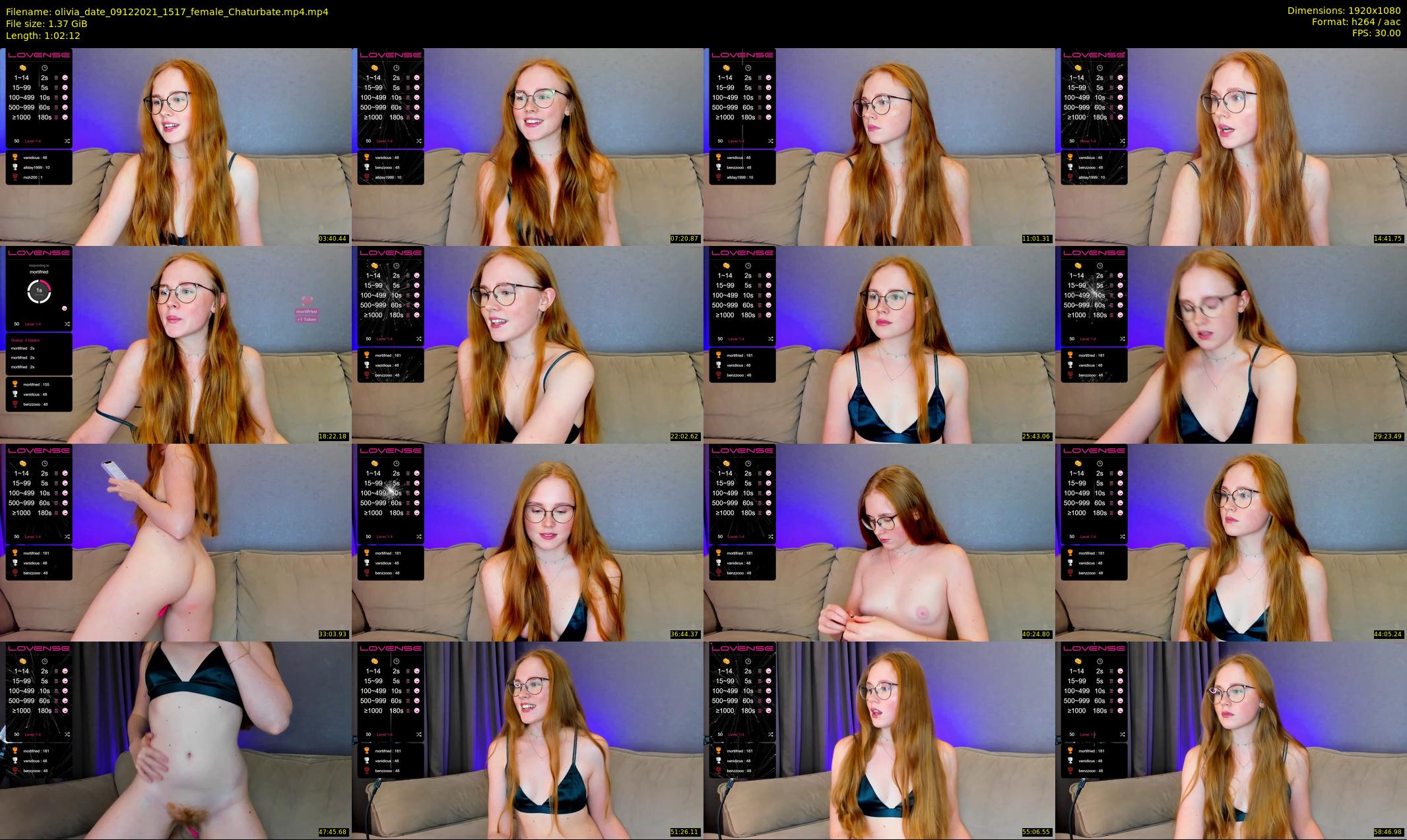 olivia_date — 63 minute Chaturbate female cam show recording, 1080p, Dec 9, 2021