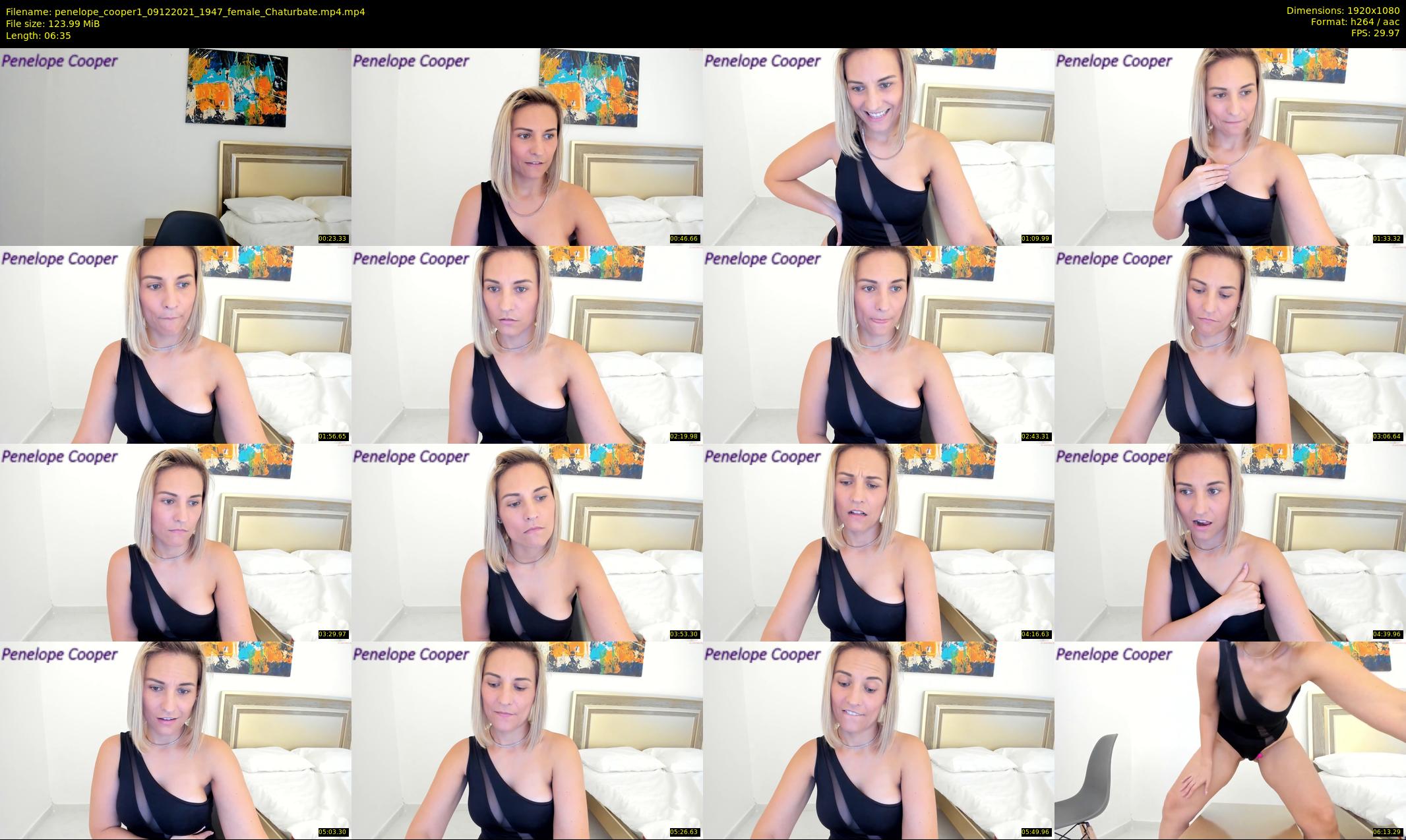 penelope_cooper1 — 7 minute Chaturbate female cam show recording, 1080p, Dec 9, 2021