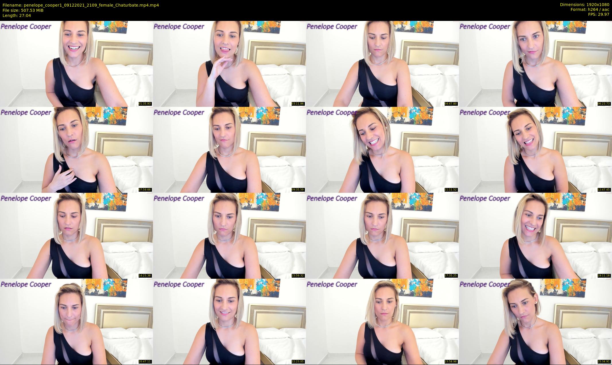 penelope_cooper1 — 28 minute Chaturbate female cam show recording, 1080p, Dec 9, 2021