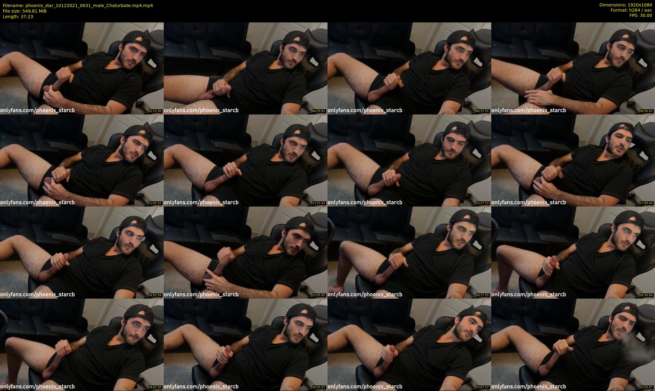 phoenix_star — 38 minute Chaturbate male cam show recording, 1080p, Dec 10, 2021