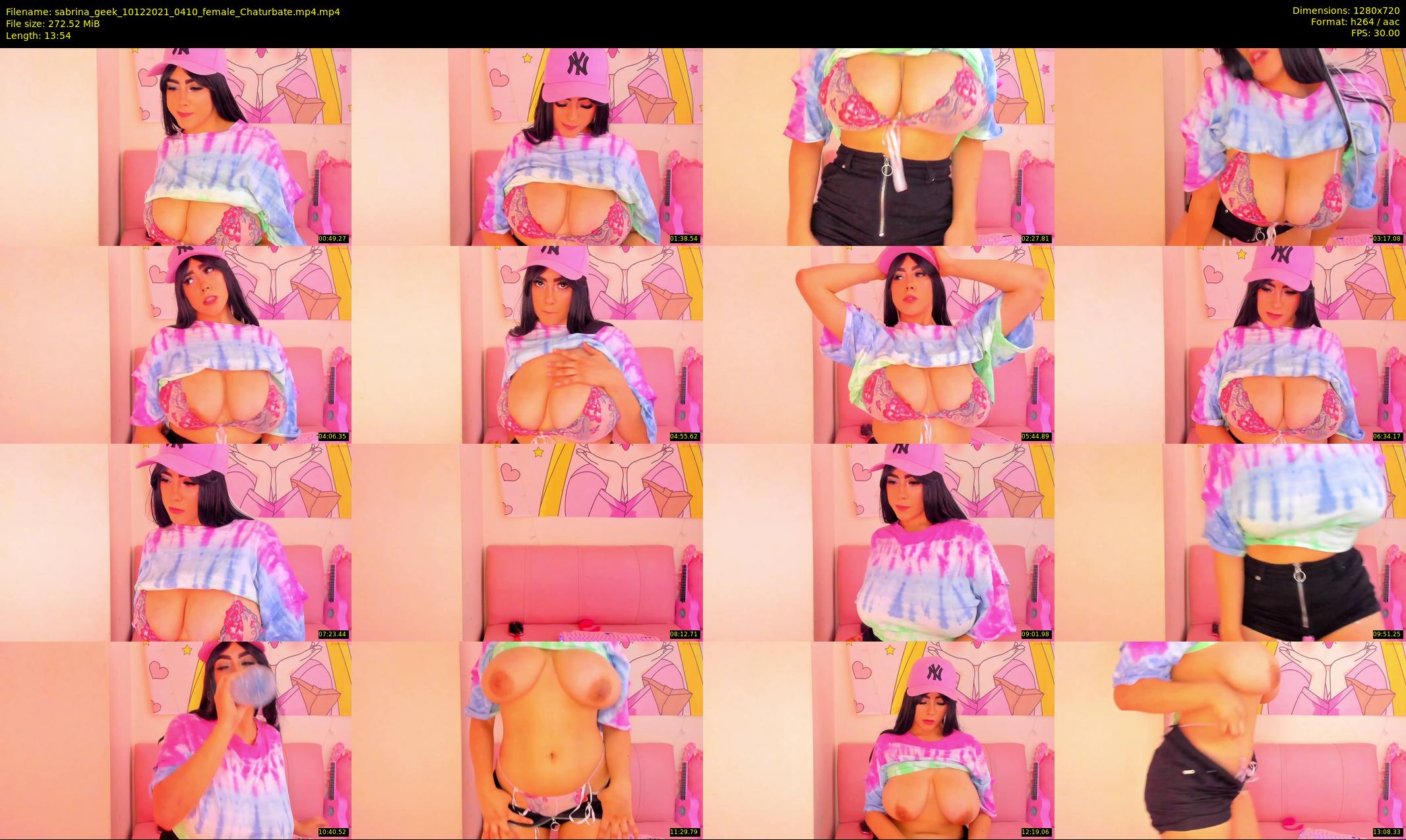 sabrina_geek — 14 minute Chaturbate female cam show recording, 720p, Dec 10, 2021