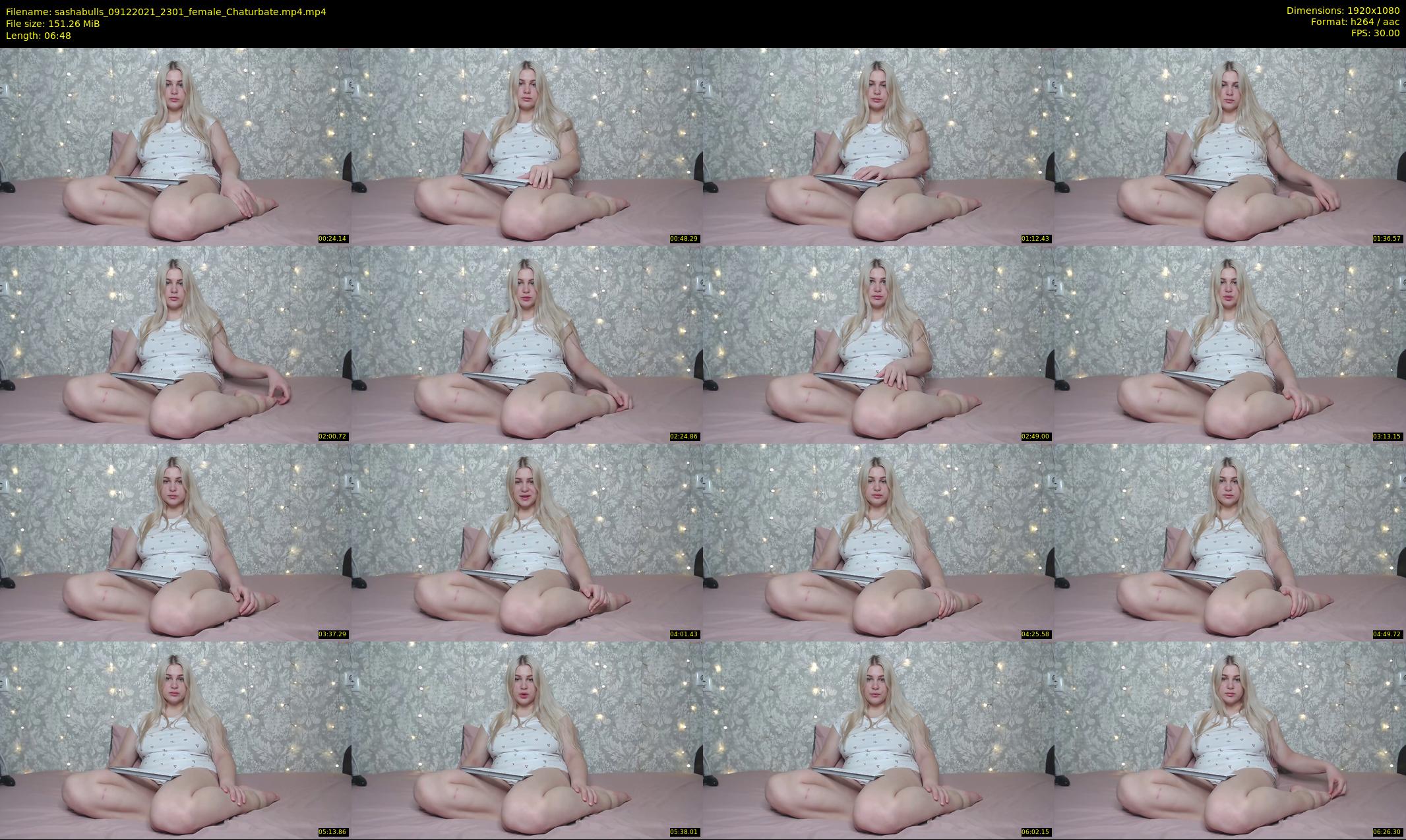 sashabulls — 7 minute Chaturbate couple cam show recording, 1080p, Dec 9, 2021