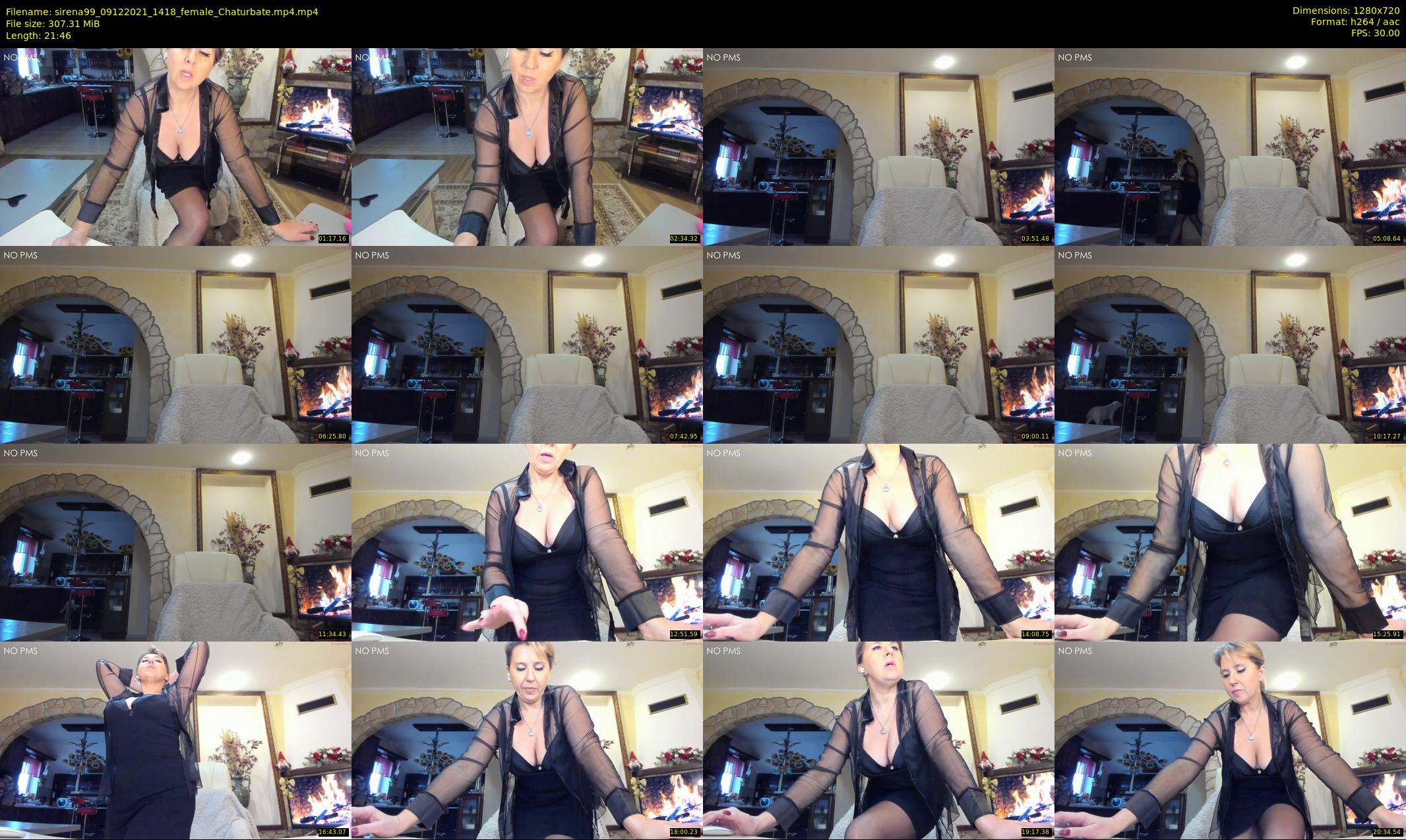 sirena99 — 22 minute Chaturbate female cam show recording, 720p, Dec 9, 2021
