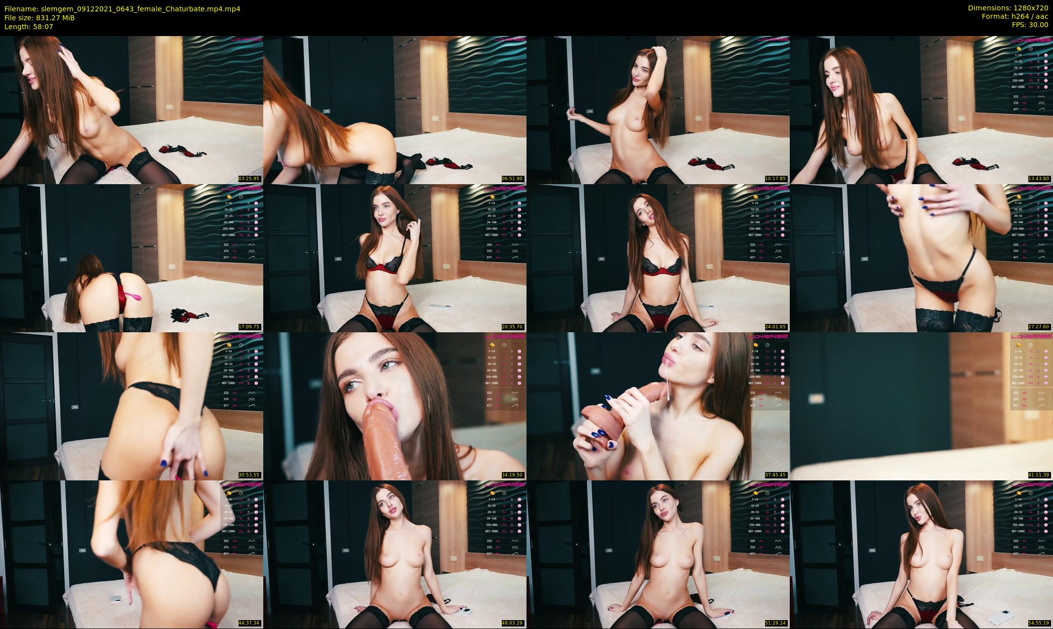 slemgem — 59 minute Chaturbate couple cam show recording, 720p, Dec 9, 2021