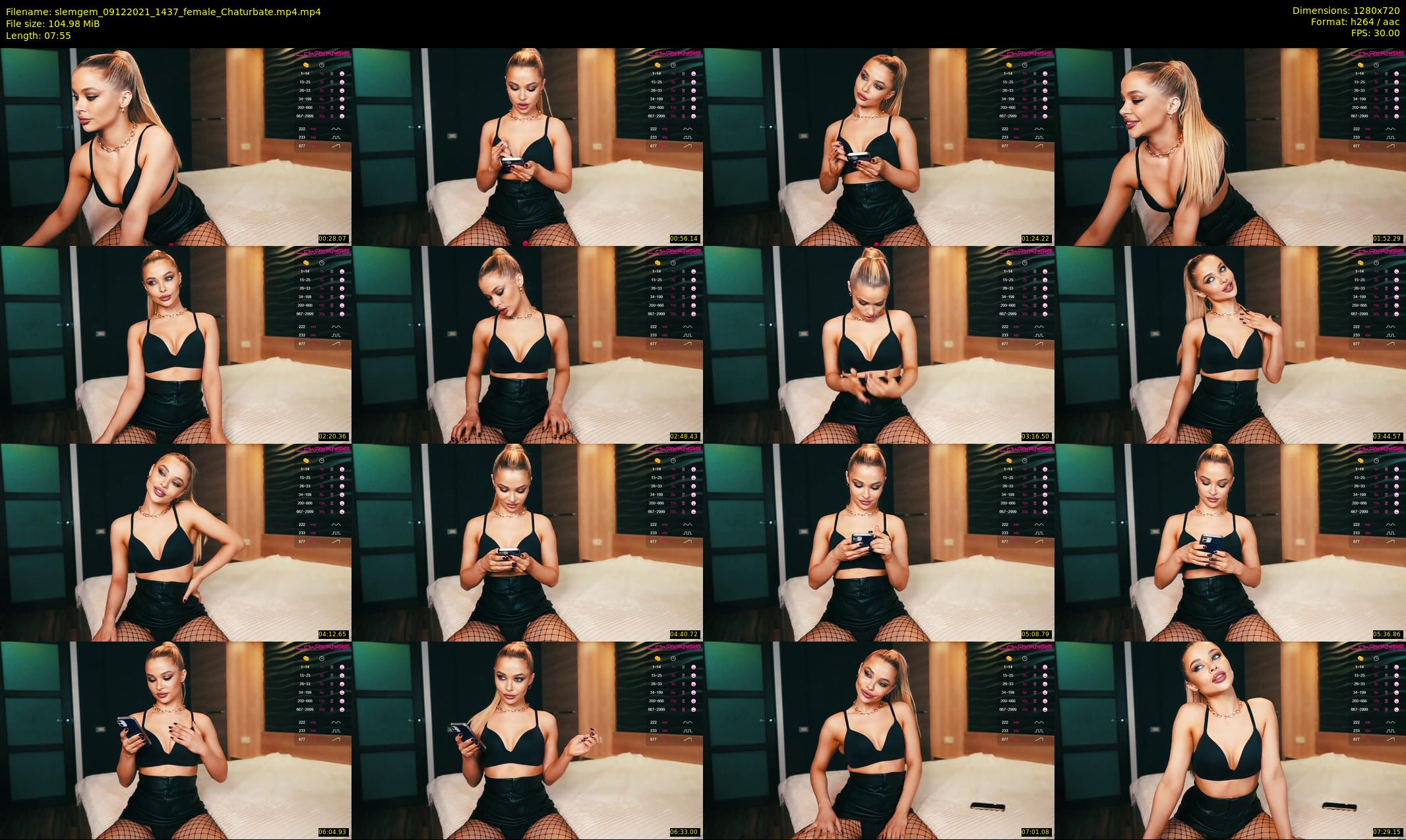 slemgem — 8 minute Chaturbate couple cam show recording, 720p, Dec 9, 2021