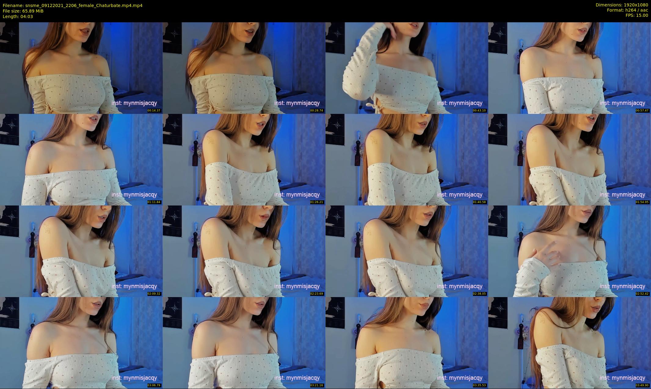 snsme — 5 minute Chaturbate female cam show recording, 1080p, Dec 9, 2021