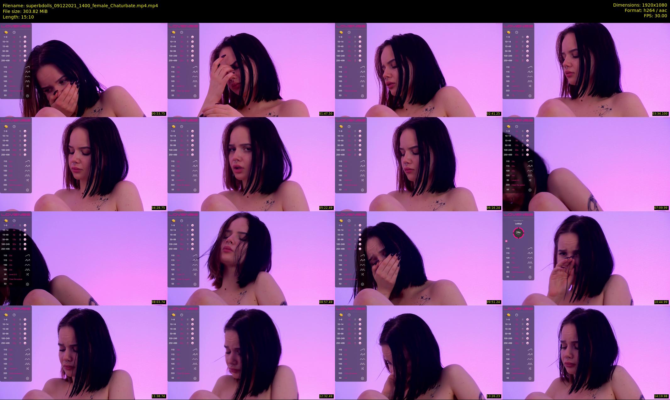 superbdolls — 16 minute Chaturbate couple cam show recording, 1080p, Dec 9, 2021
