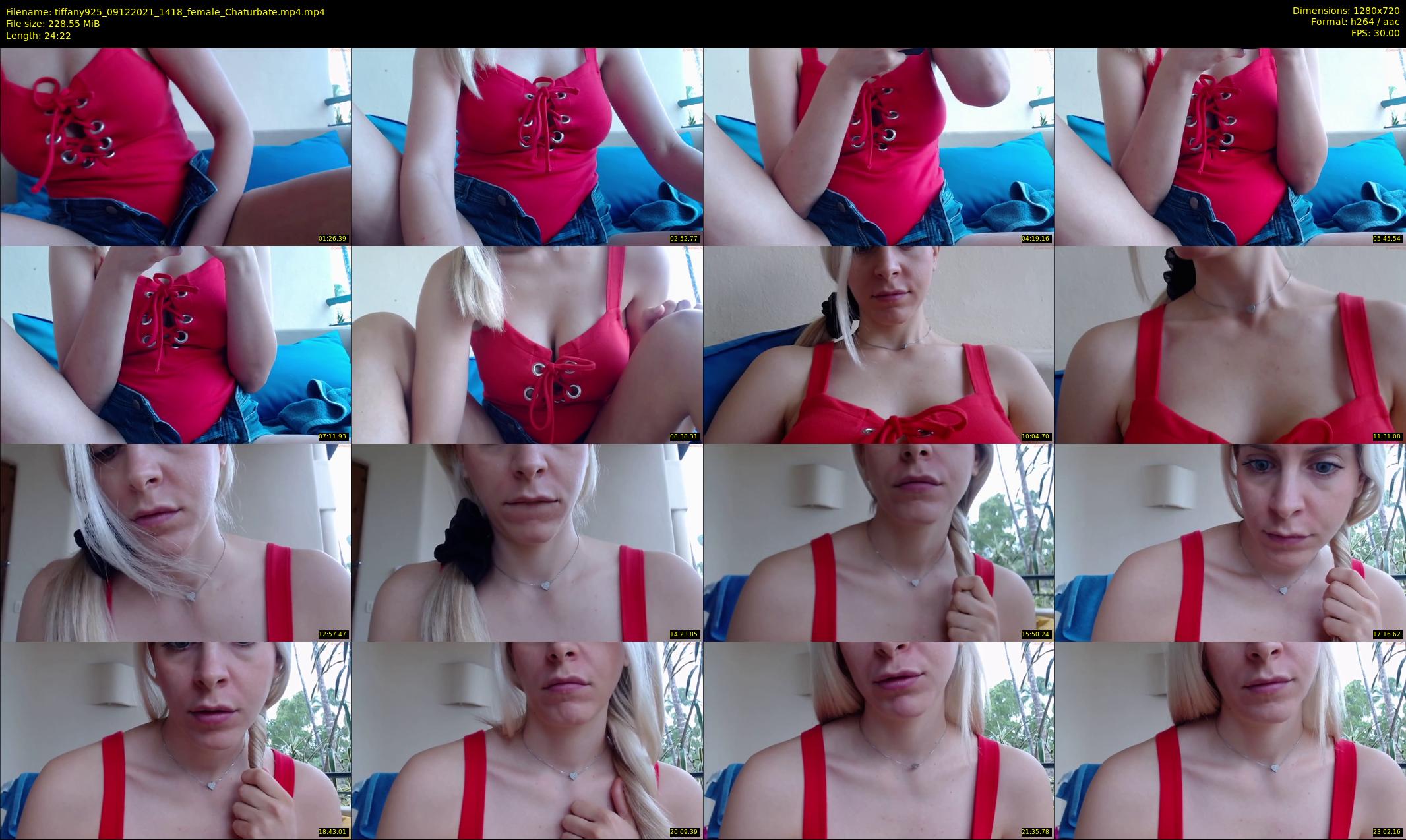 tiffany925 — 25 minute Chaturbate female cam show recording, 720p, Dec 9, 2021