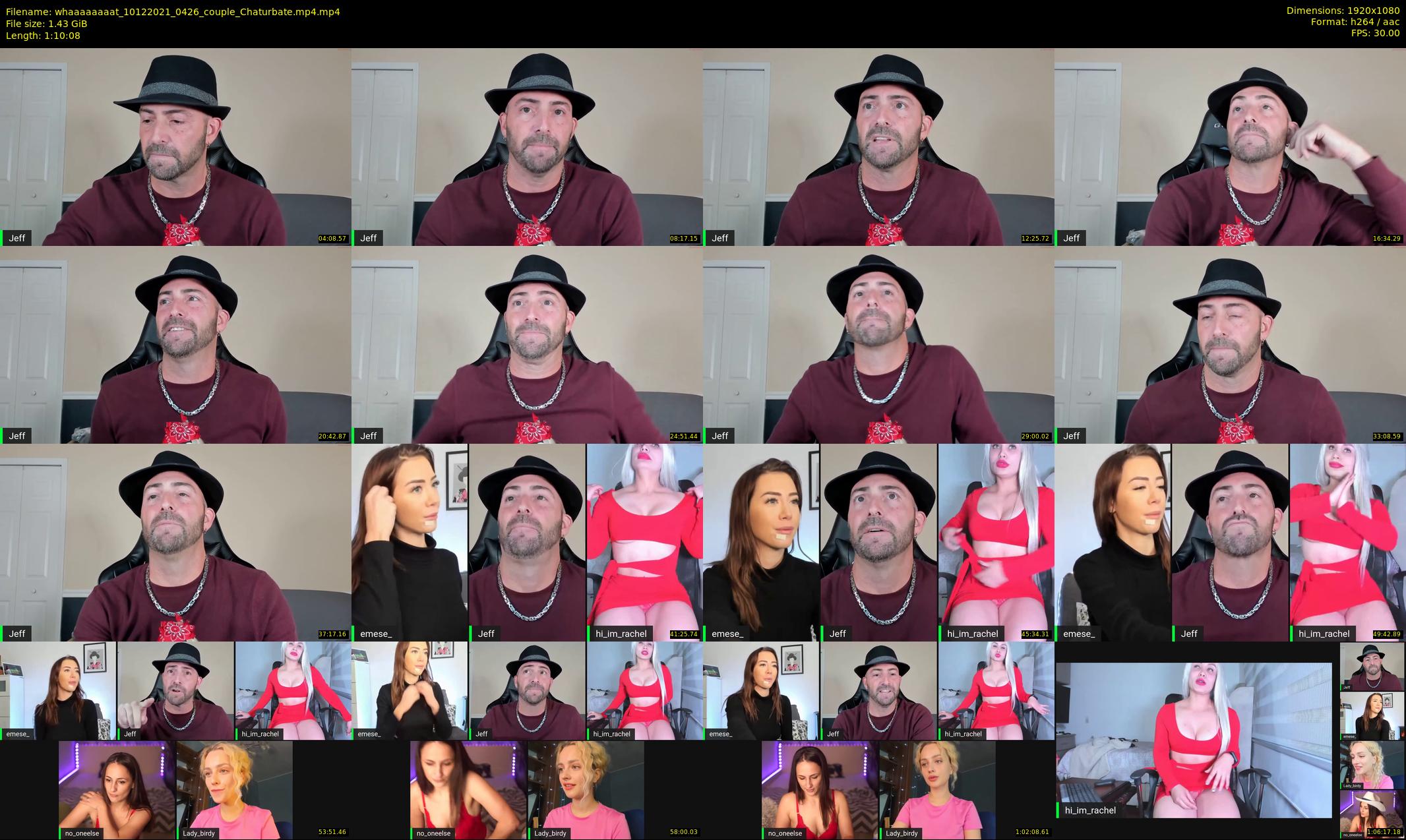 whaaaaaaaat — 71 minute Chaturbate couple cam show recording, 1080p, Dec 10, 2021