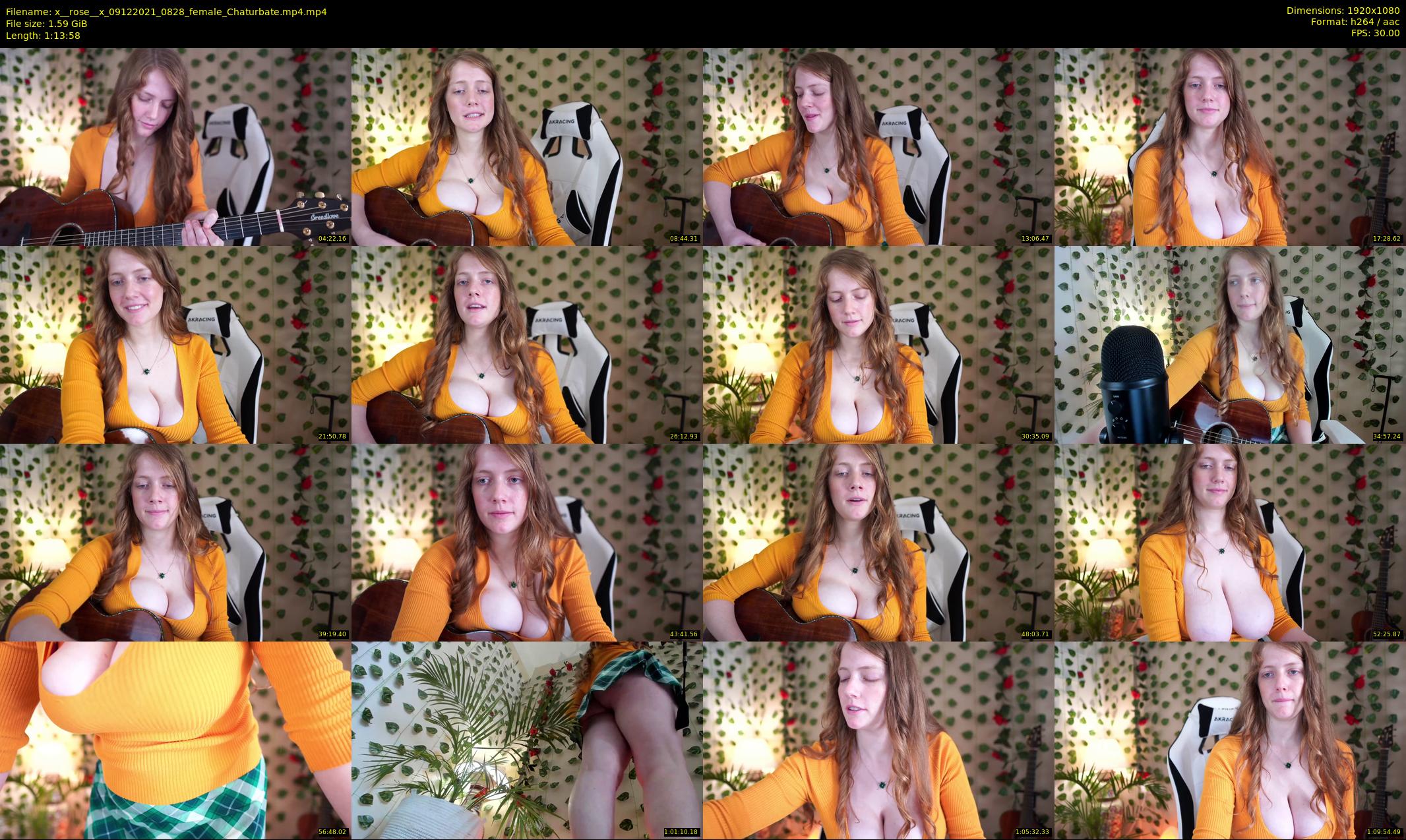 x__rose__x — 74 minute Chaturbate female cam show recording, 1080p, Dec 9, 2021