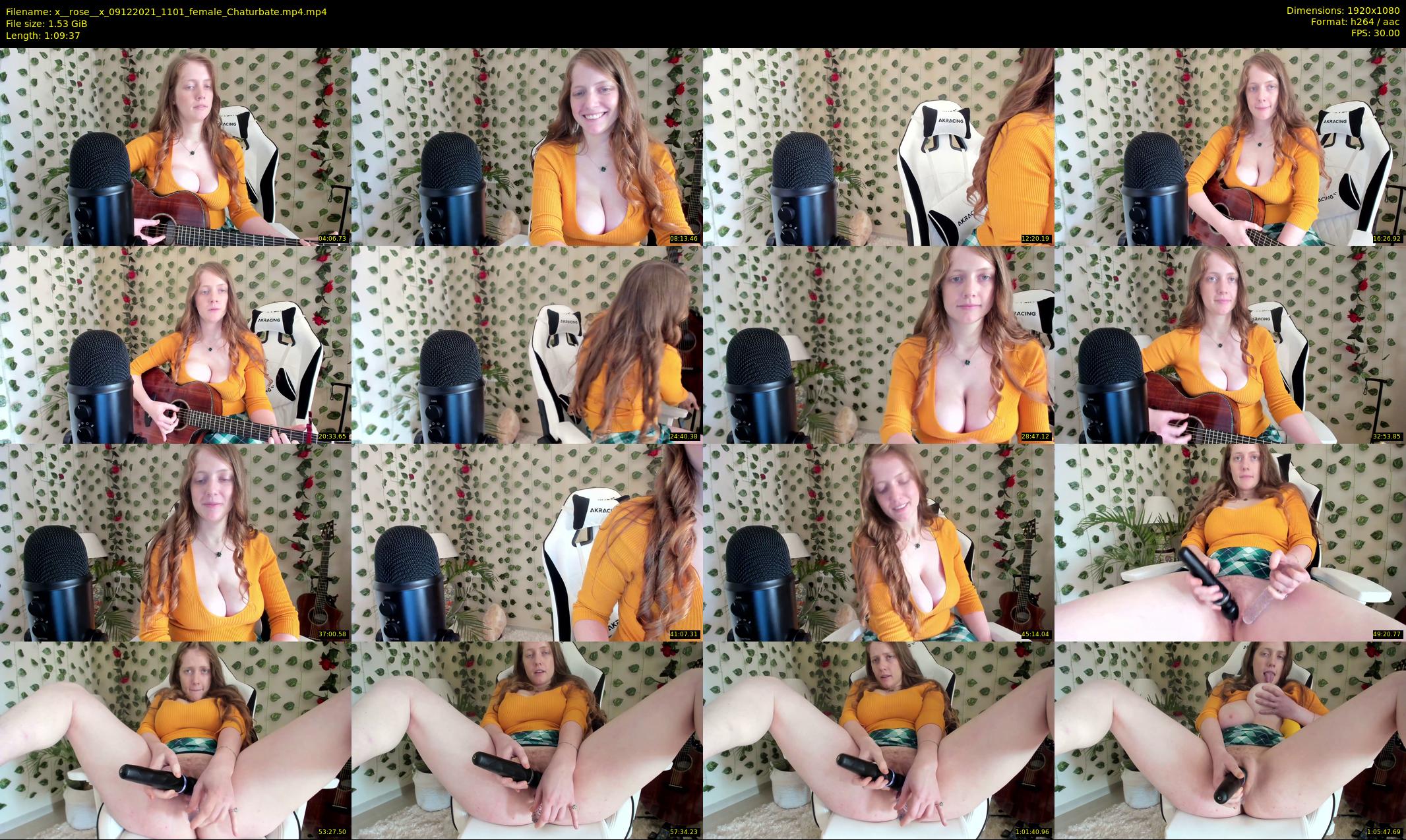 x__rose__x — 70 minute Chaturbate female cam show recording, 1080p, Dec 9, 2021