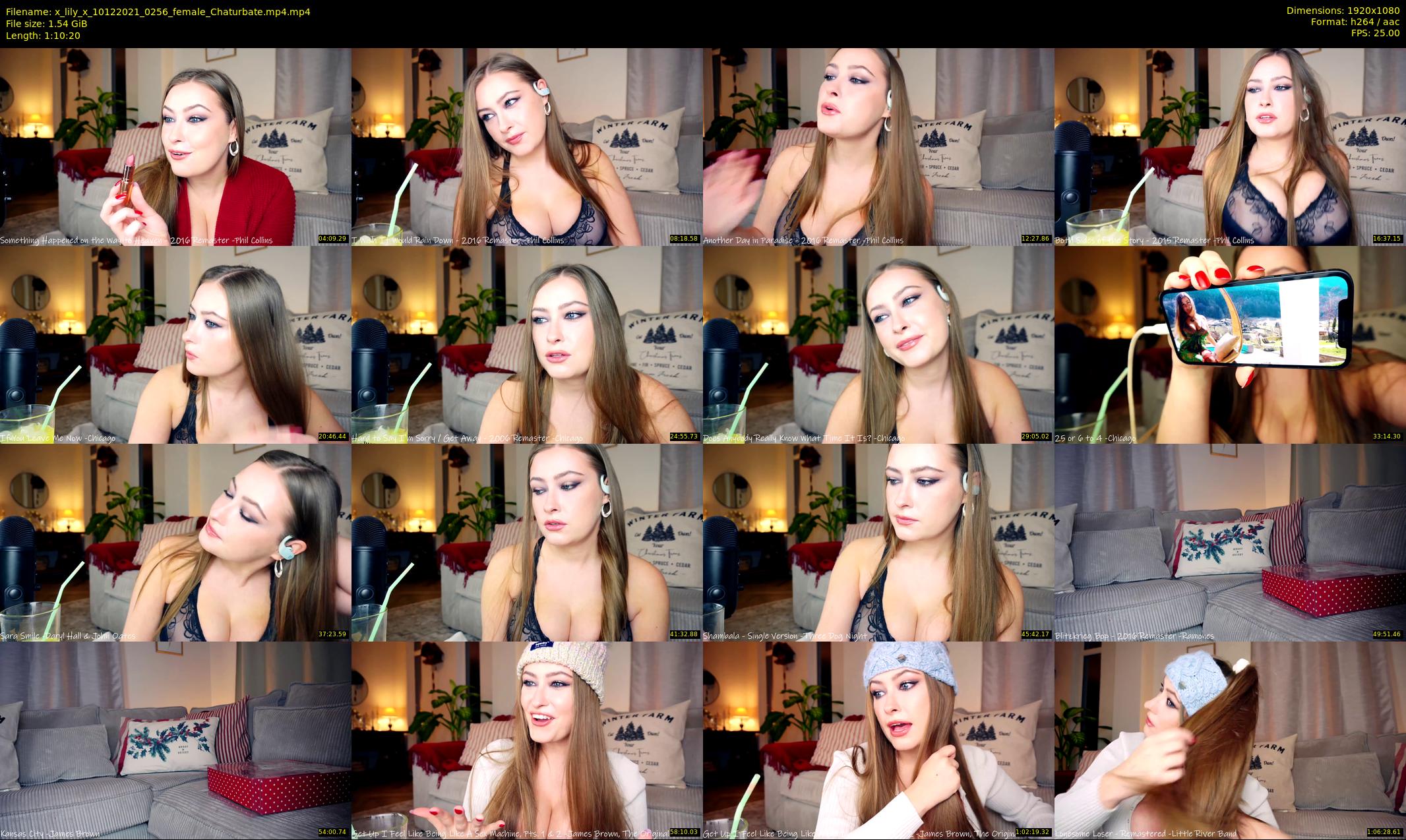 x_lily_x — 71 minute Chaturbate female cam show recording, 1080p, Dec 10, 2021