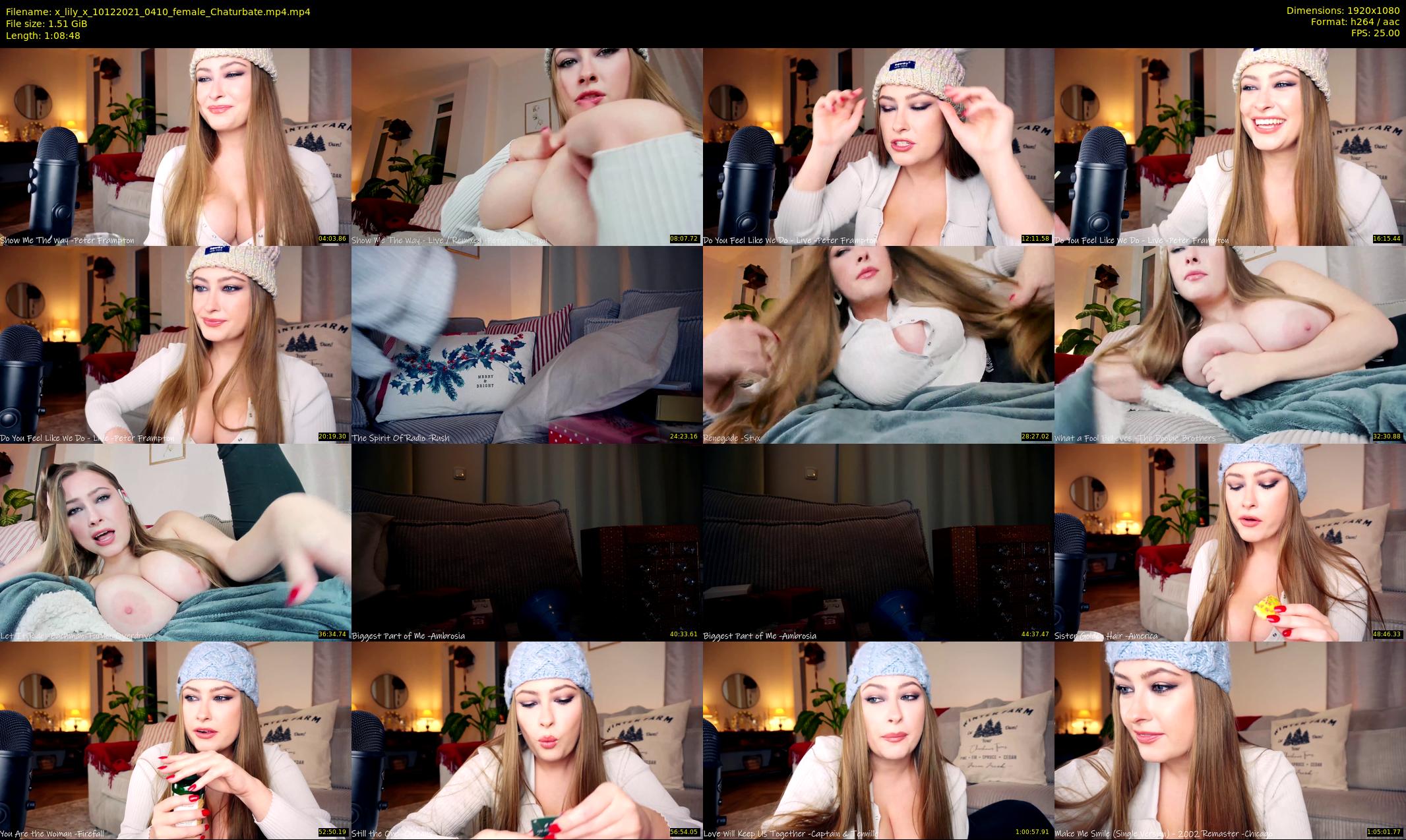 x_lily_x — 69 minute Chaturbate female cam show recording, 1080p, Dec 10, 2021