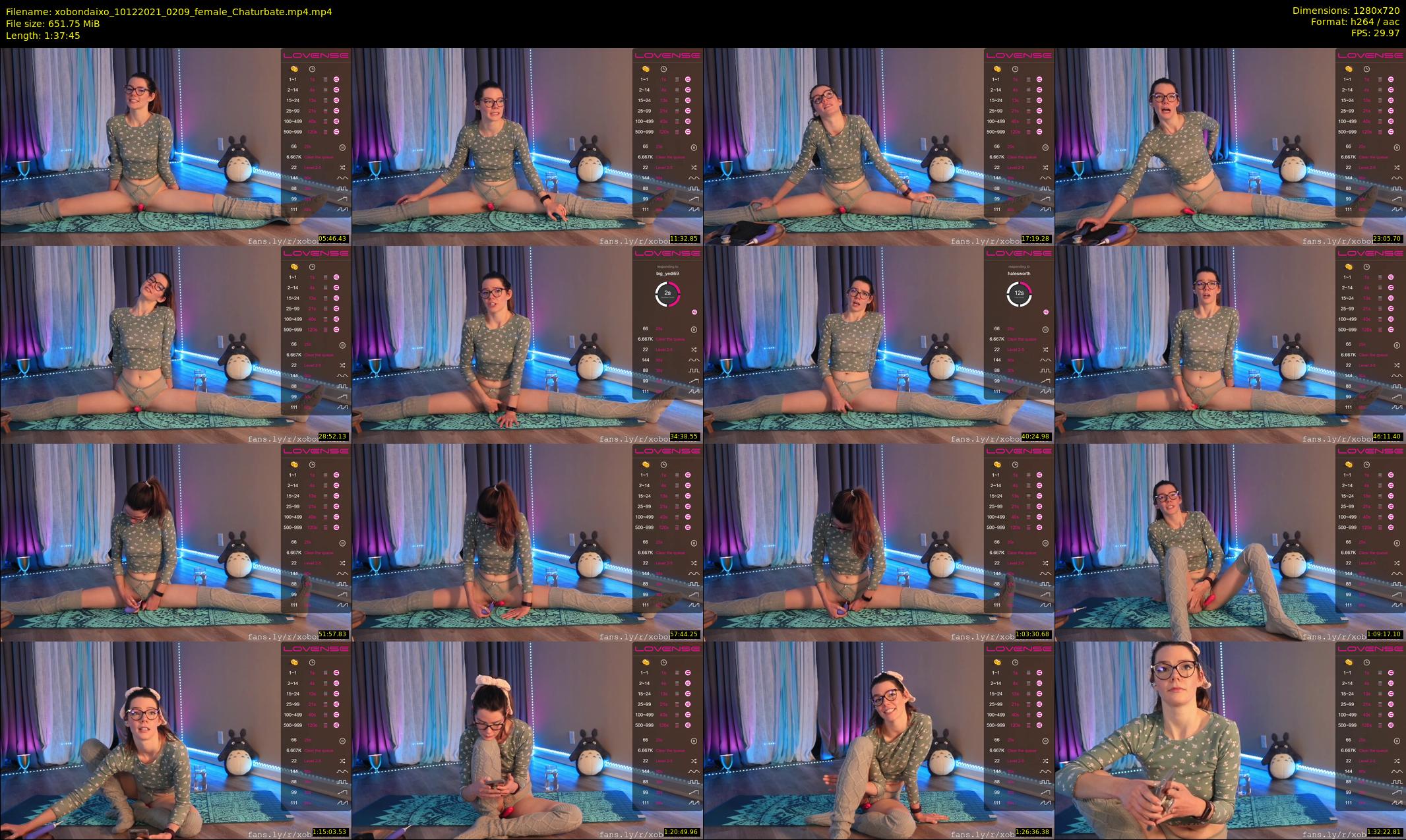 xobondaixo — 98 minute Chaturbate couple cam show recording, 720p, Dec 10, 2021