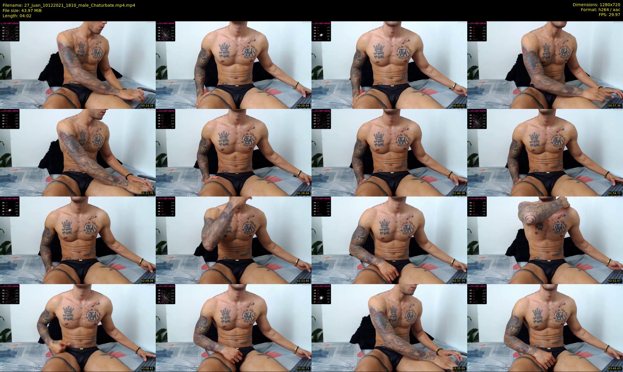 27_juan — 5 minute Chaturbate male cam show recording, 720p, Dec 10, 2021