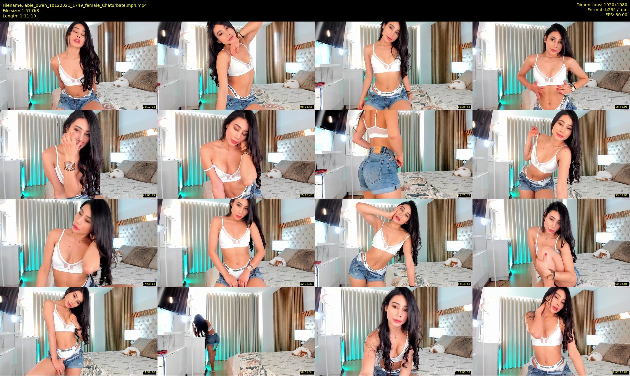 abie_owen — 72 minute Chaturbate female cam show recording, 1080p, Dec 10, 2021