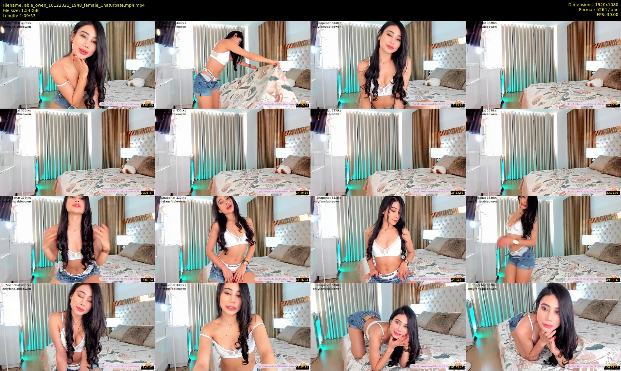 abie_owen — 70 minute Chaturbate female cam show recording, 1080p, Dec 10, 2021