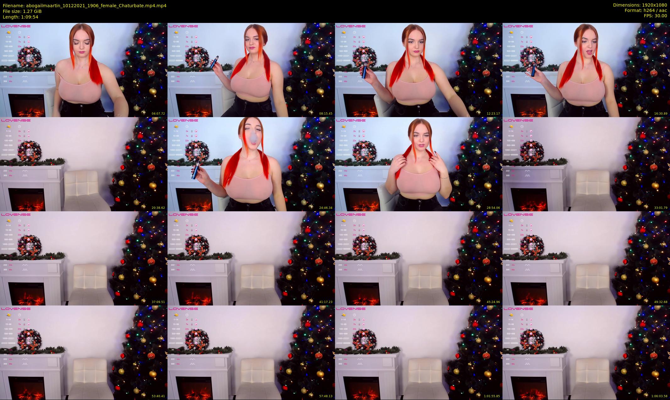 abogailmaartin — 70 minute Chaturbate female cam show recording, 1080p, Dec 10, 2021