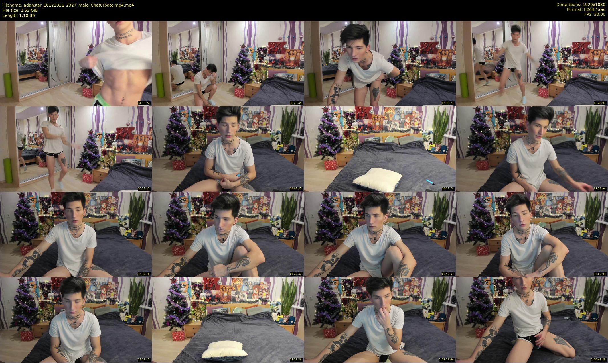 adanstar — 71 minute Chaturbate male cam show recording, 1080p, Dec 10, 2021