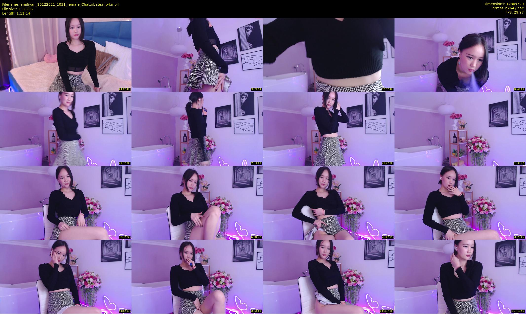 amiliyan — 72 minute Chaturbate female cam show recording, 720p, Dec 10, 2021