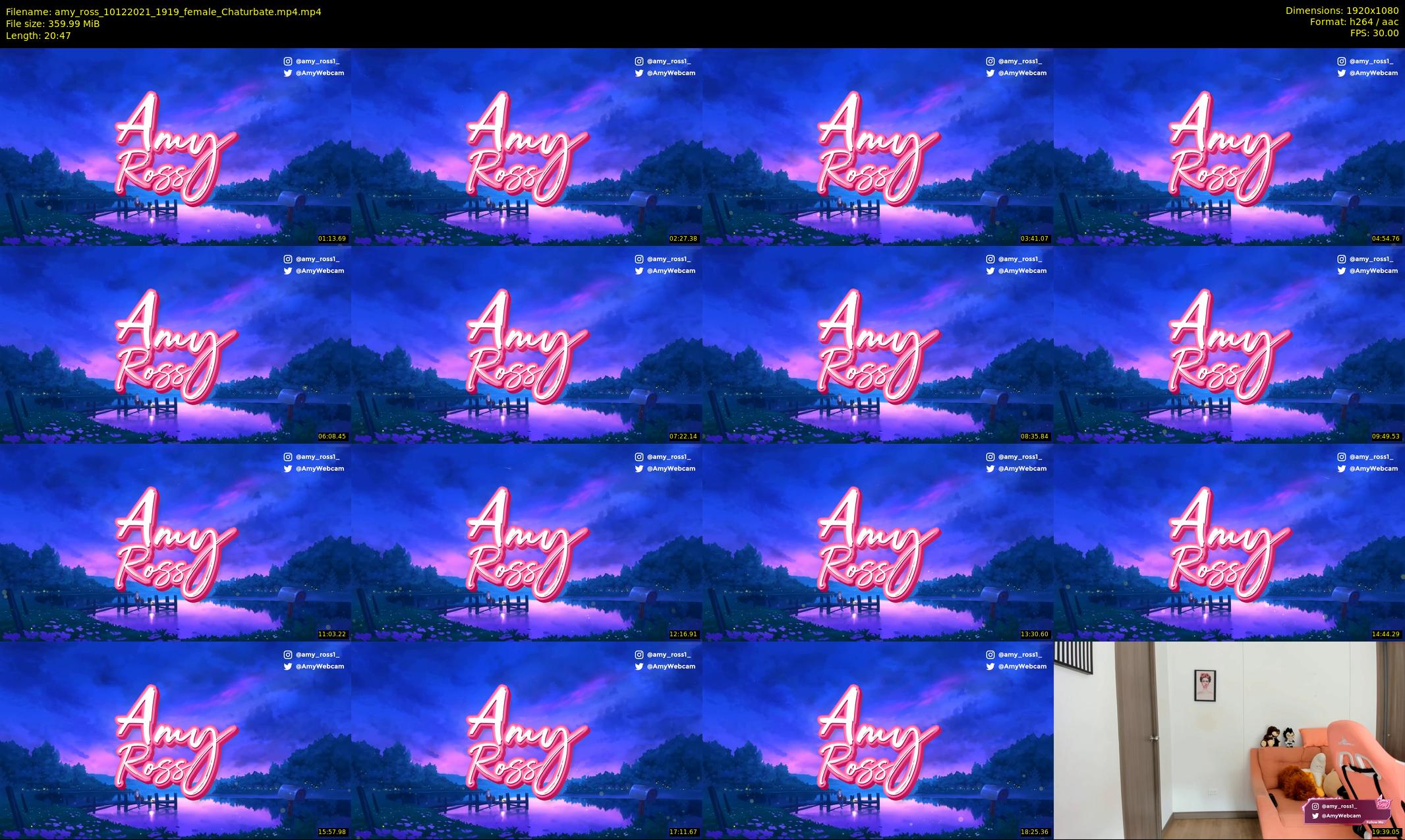 amy_ross — 21 minute Chaturbate female cam show recording, 1080p, Dec 10, 2021
