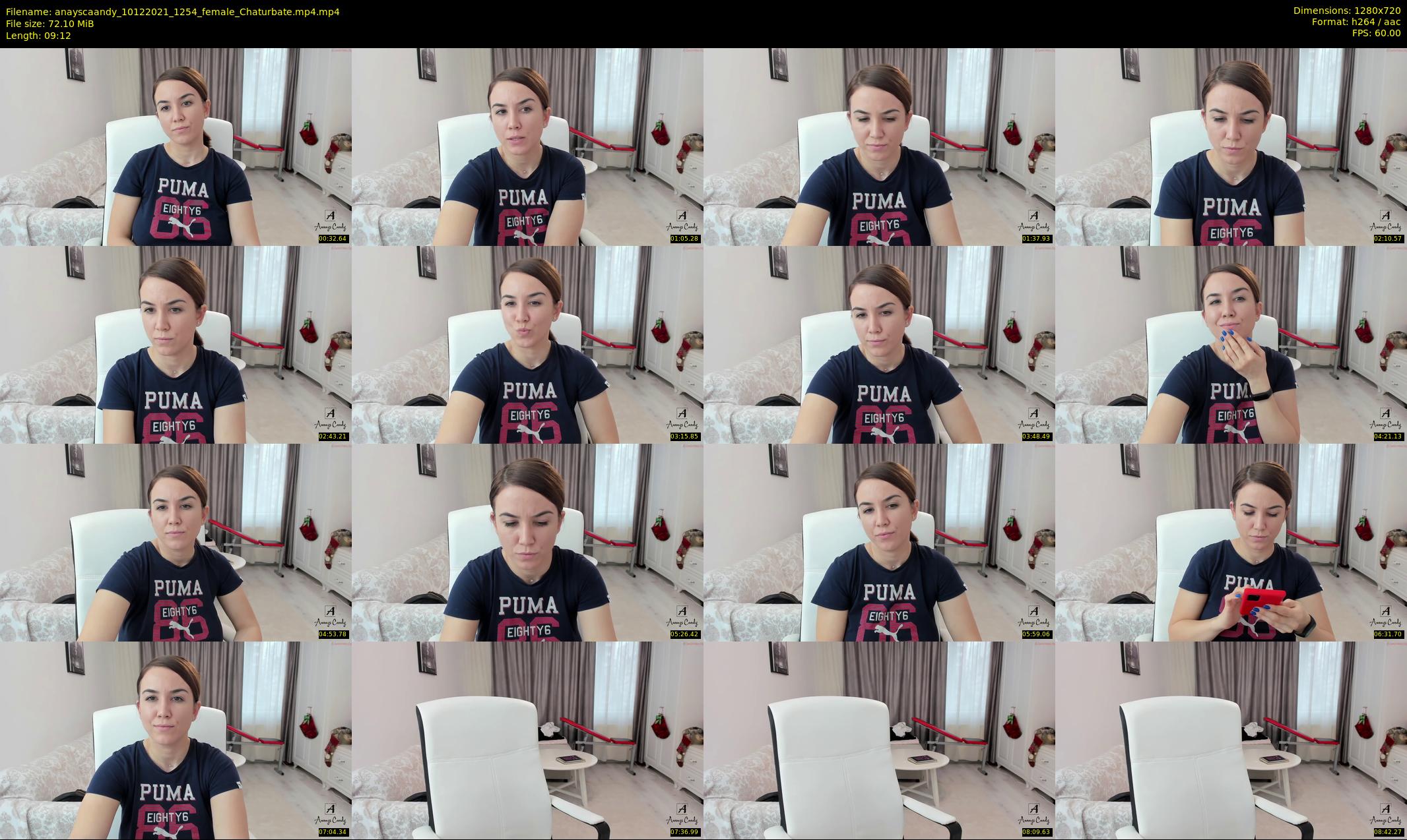 anayscaandy — 10 minute Chaturbate female cam show recording, 720p, Dec 10, 2021