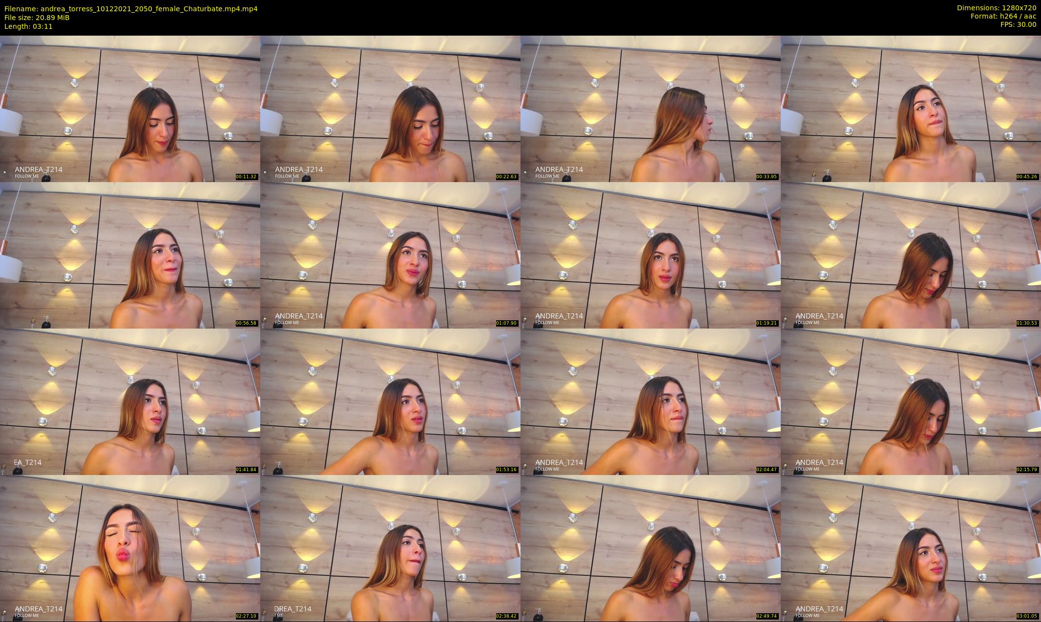 andrea_torress — 4 minute Chaturbate female cam show recording, 720p, Dec 10, 2021