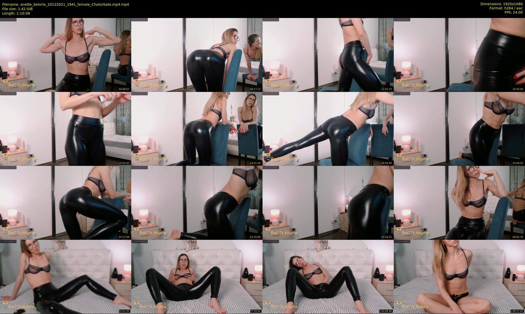 anette_belorie — 71 minute Chaturbate female cam show recording, 1080p, Dec 10, 2021
