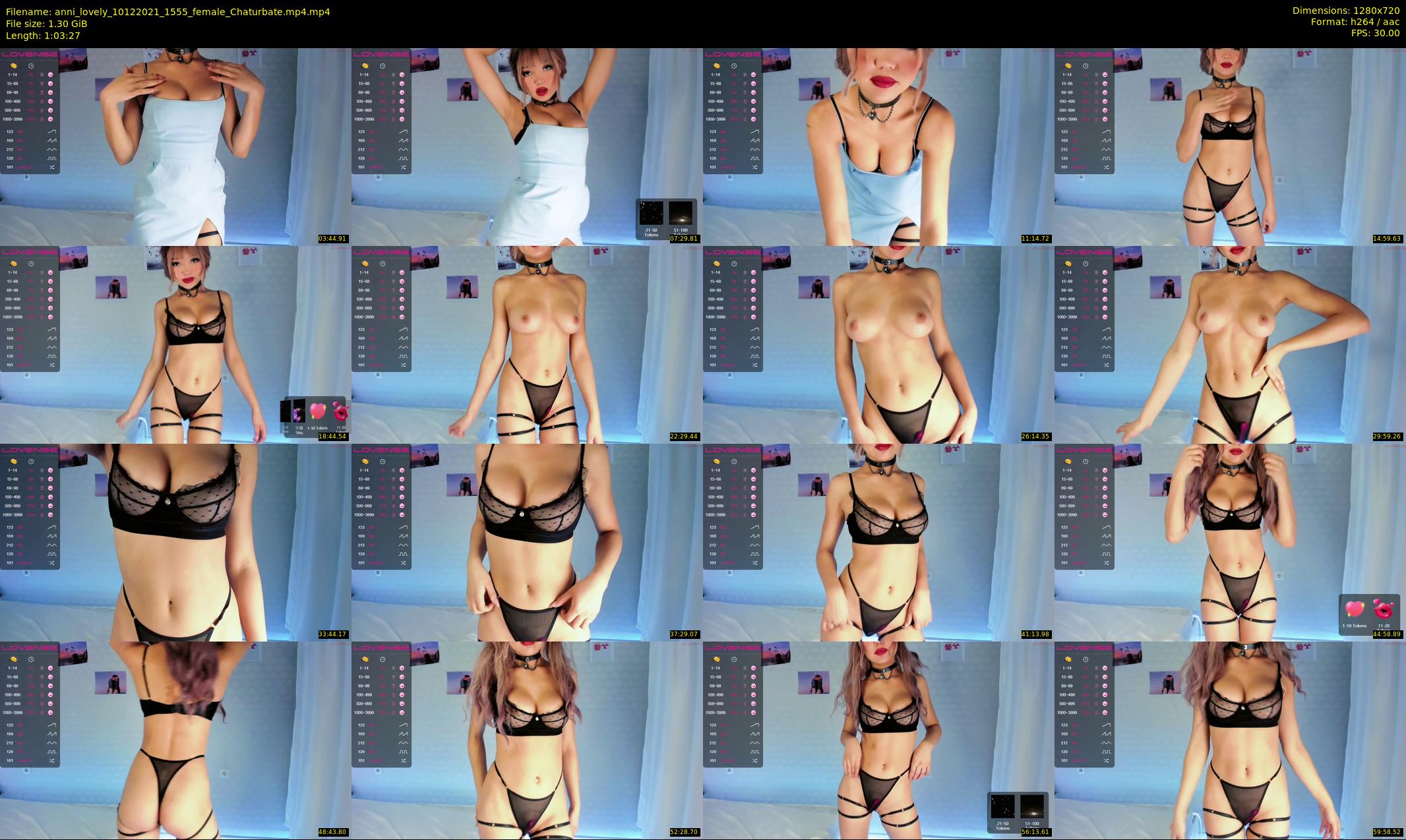 anni_lovely — 64 minute Chaturbate female cam show recording, 720p, Dec 10, 2021