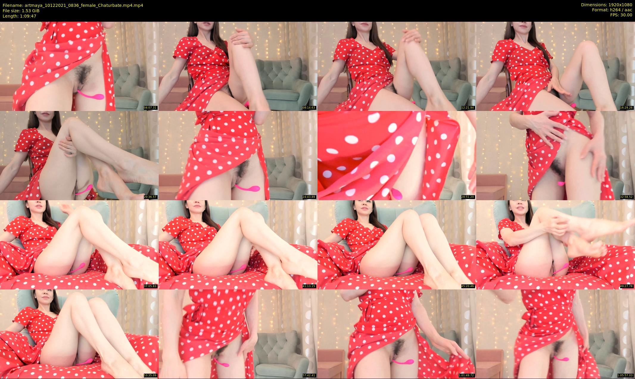 artmaya — 70 minute Chaturbate female cam show recording, 1080p, Dec 10, 2021