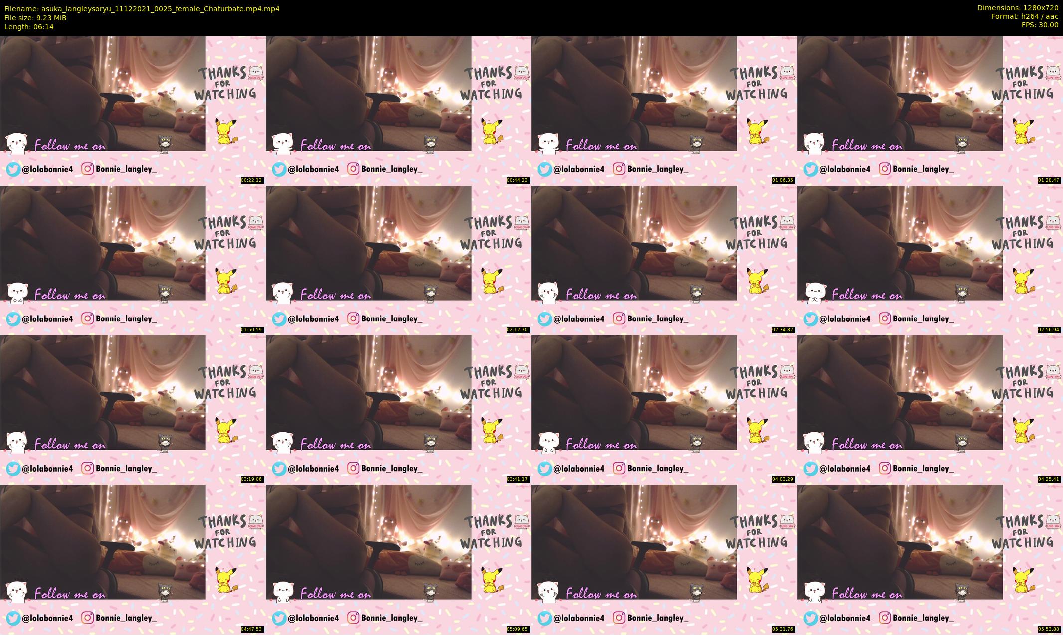 asuka_langleysoryu — 7 minute Chaturbate female cam show recording, 720p, Dec 11, 2021