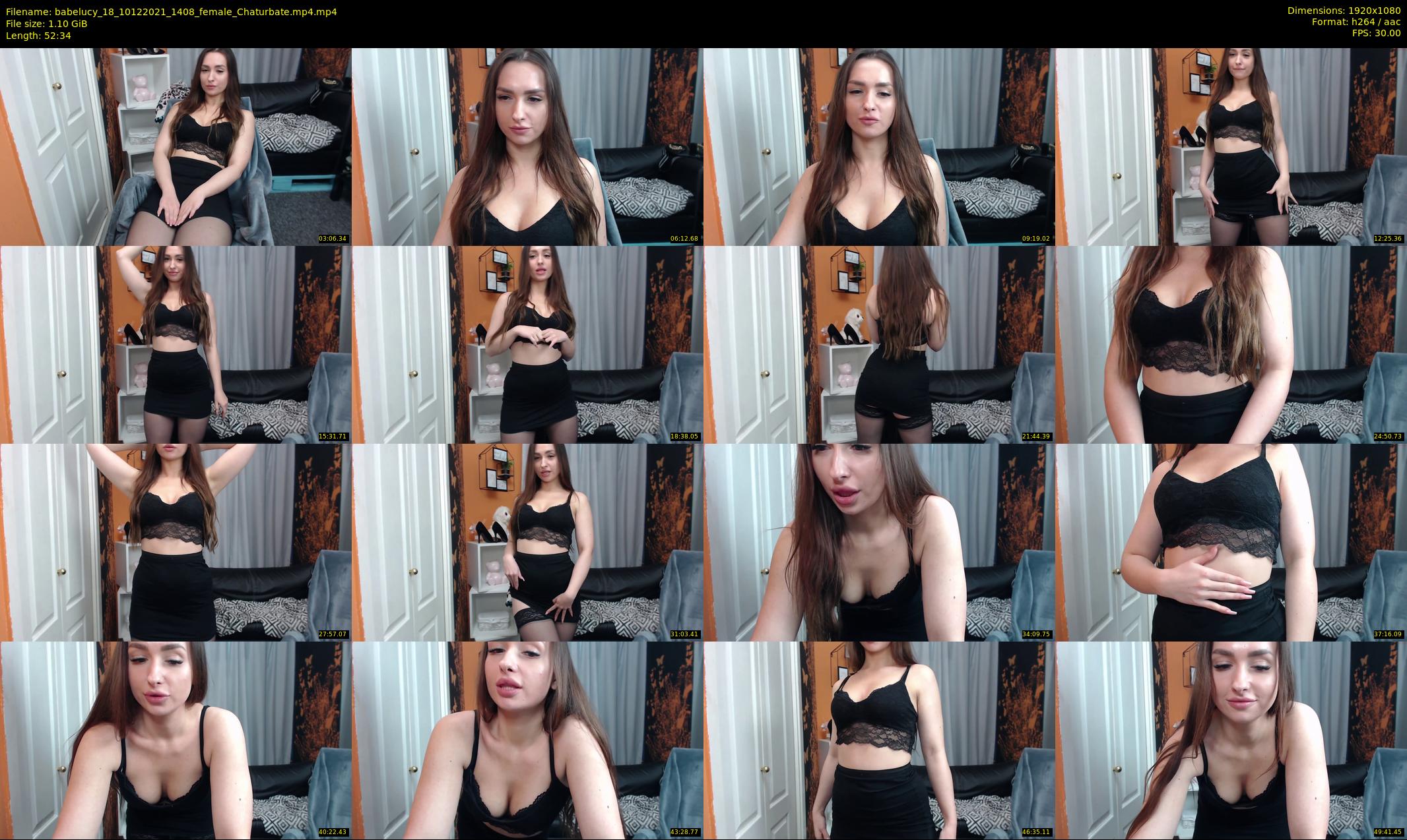 babelucy_18 — 53 minute Chaturbate female cam show recording, 1080p, Dec 10, 2021