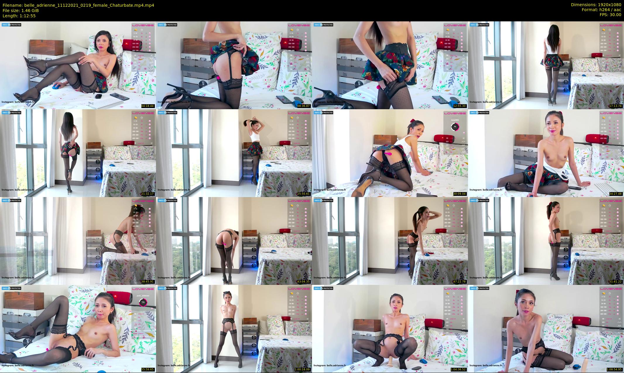 belle_adrienne — 73 minute Chaturbate couple cam show recording, 1080p, Dec 11, 2021
