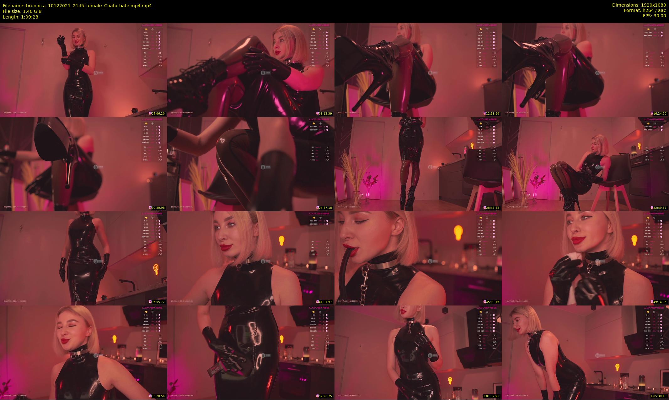 bronnica — 70 minute Chaturbate female cam show recording, 1080p, Dec 10, 2021