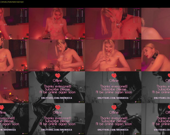 bronnica — 9 minute Chaturbate female cam show recording, 1080p, Dec 11, 2021