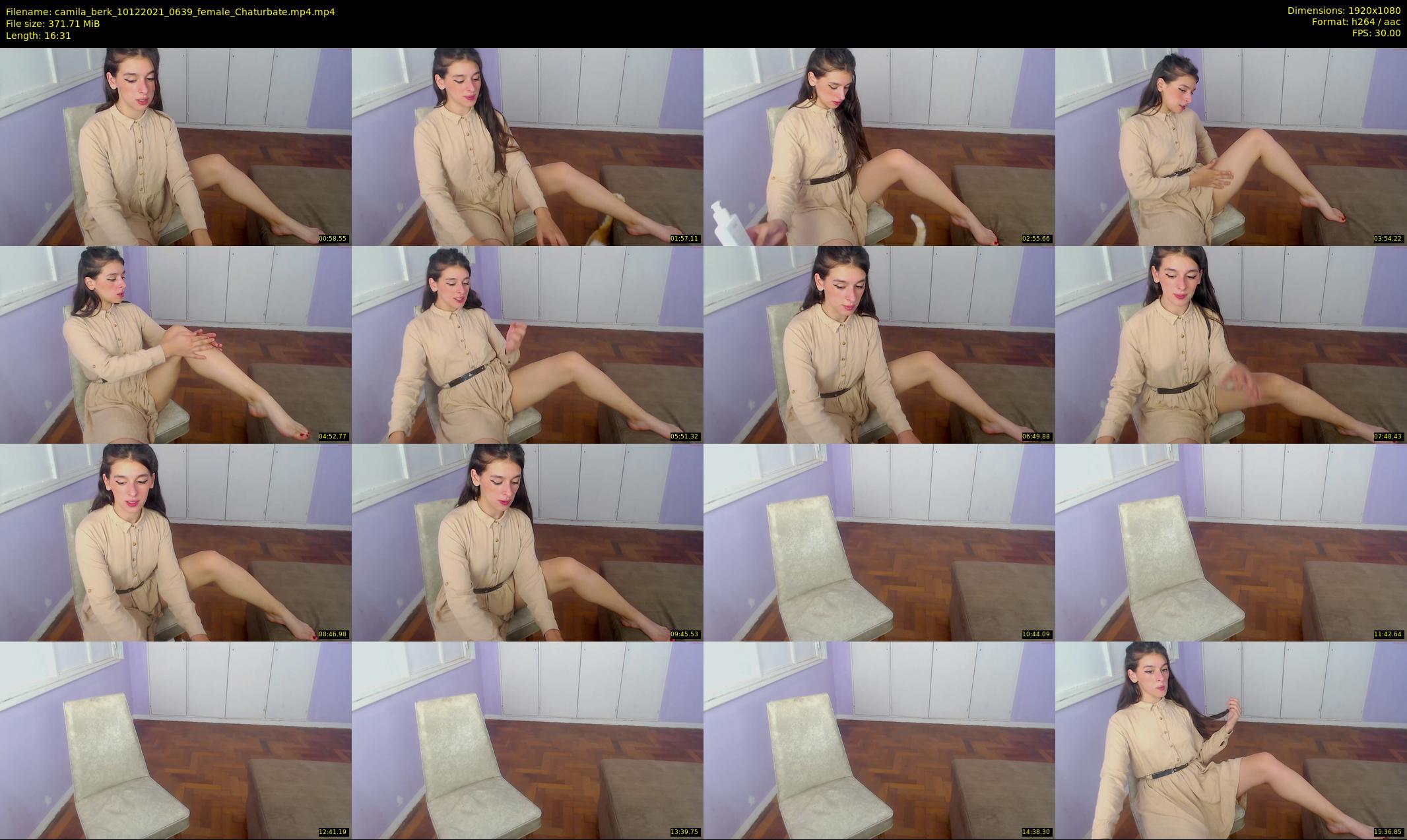 camila_berk — 17 minute Chaturbate female cam show recording, 1080p, Dec 10, 2021