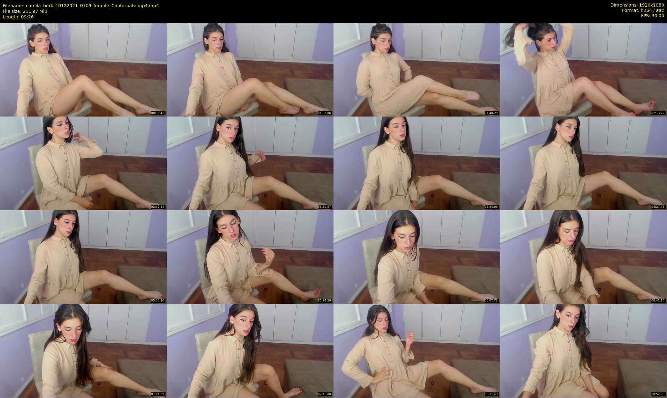 camila_berk — 10 minute Chaturbate female cam show recording, 1080p, Dec 10, 2021