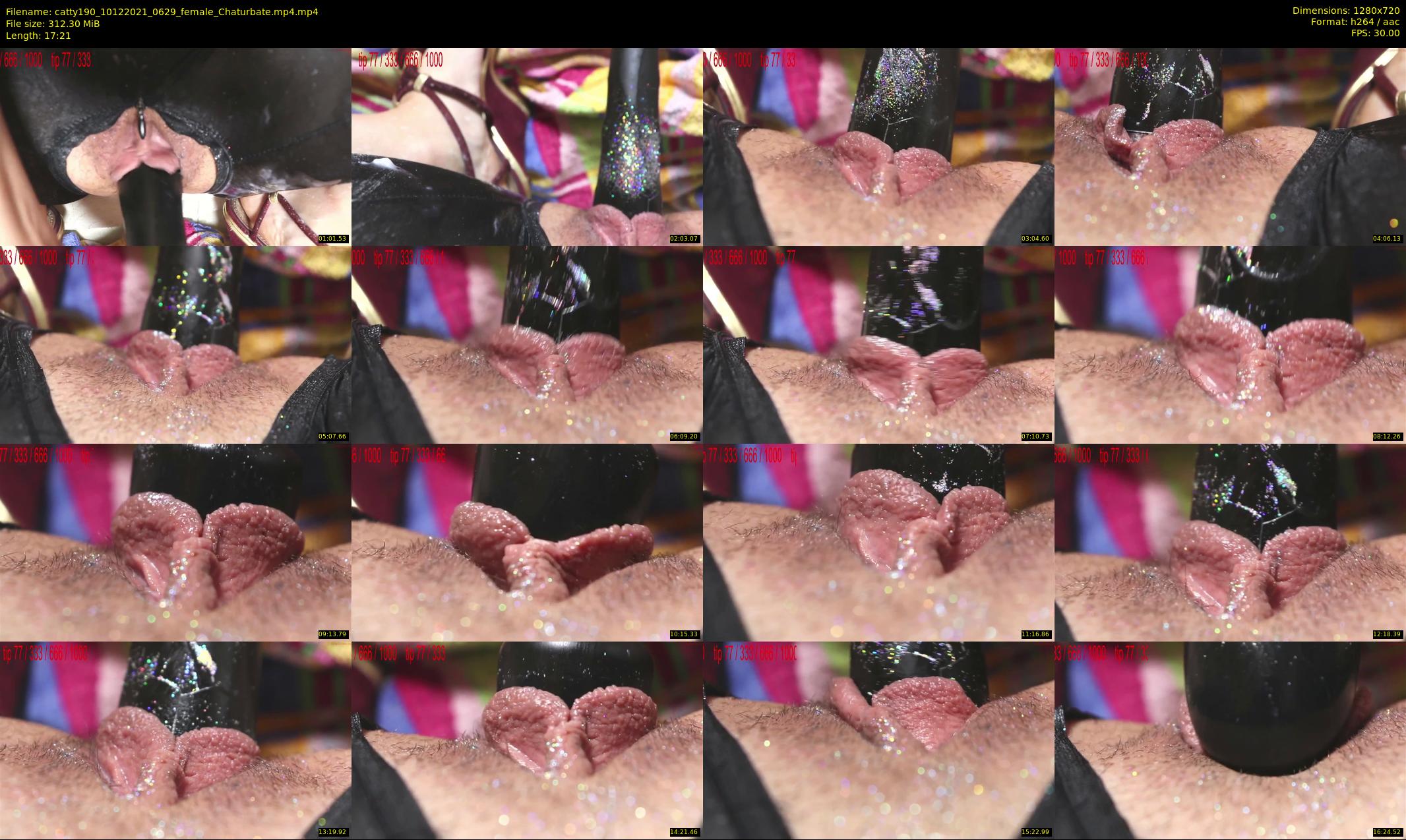 catty190 — 18 minute Chaturbate female cam show recording, 720p, Dec 10, 2021