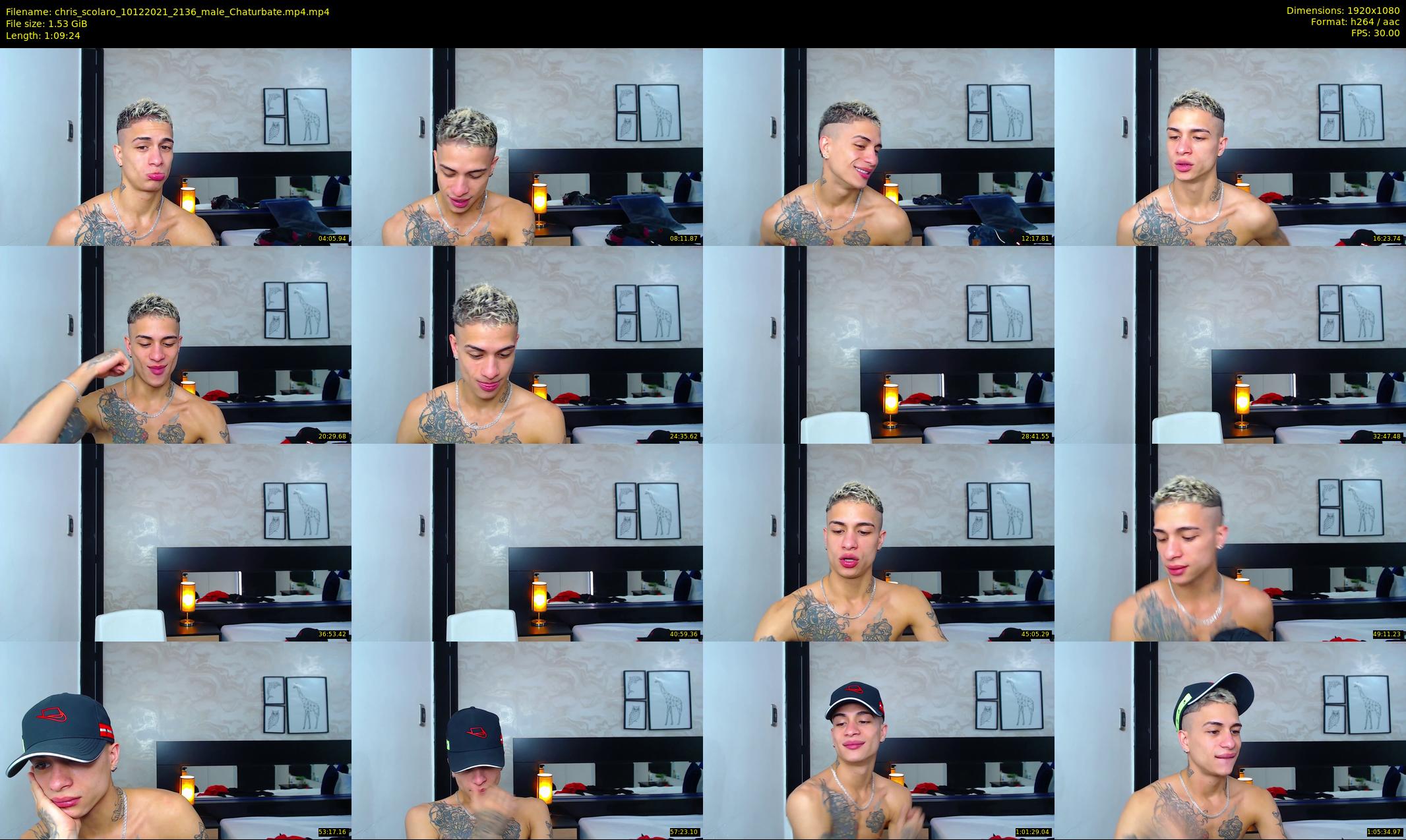 chris_scolaro — 70 minute Chaturbate male cam show recording, 1080p, Dec 10, 2021