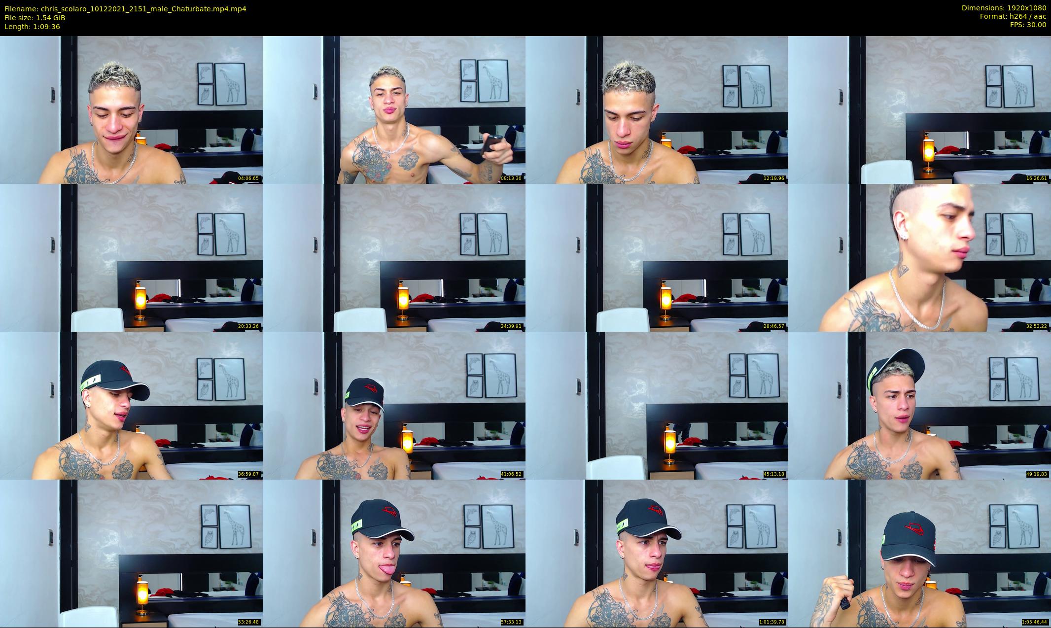 chris_scolaro — 70 minute Chaturbate male cam show recording, 1080p, Dec 10, 2021