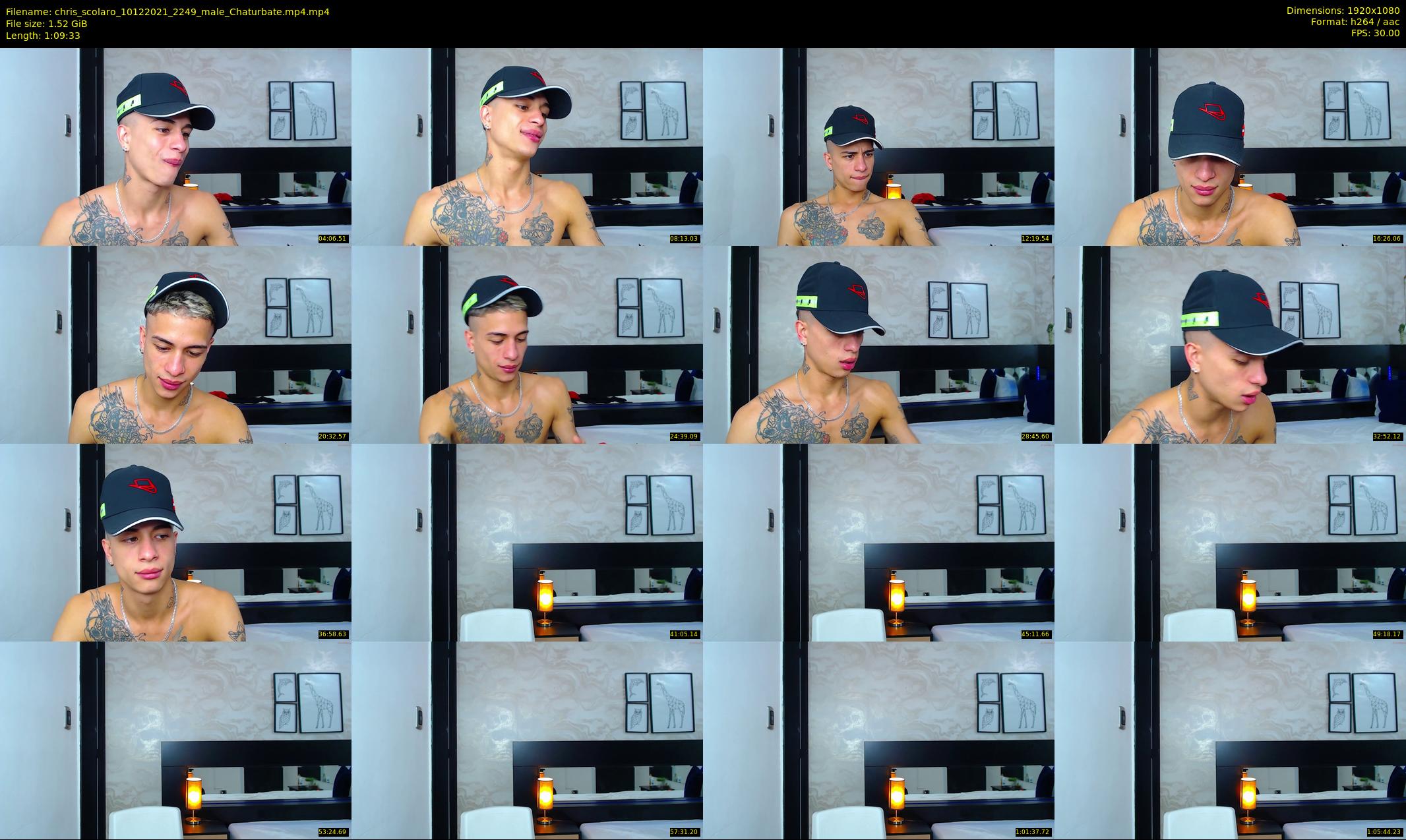 chris_scolaro — 70 minute Chaturbate male cam show recording, 1080p, Dec 10, 2021