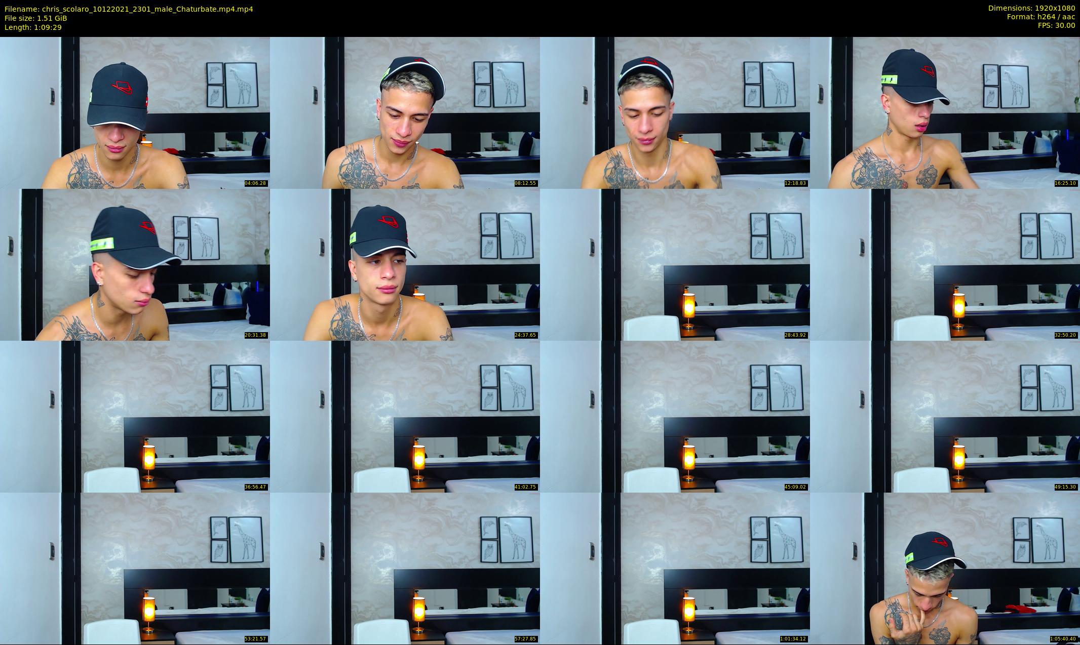 chris_scolaro — 70 minute Chaturbate male cam show recording, 1080p, Dec 10, 2021
