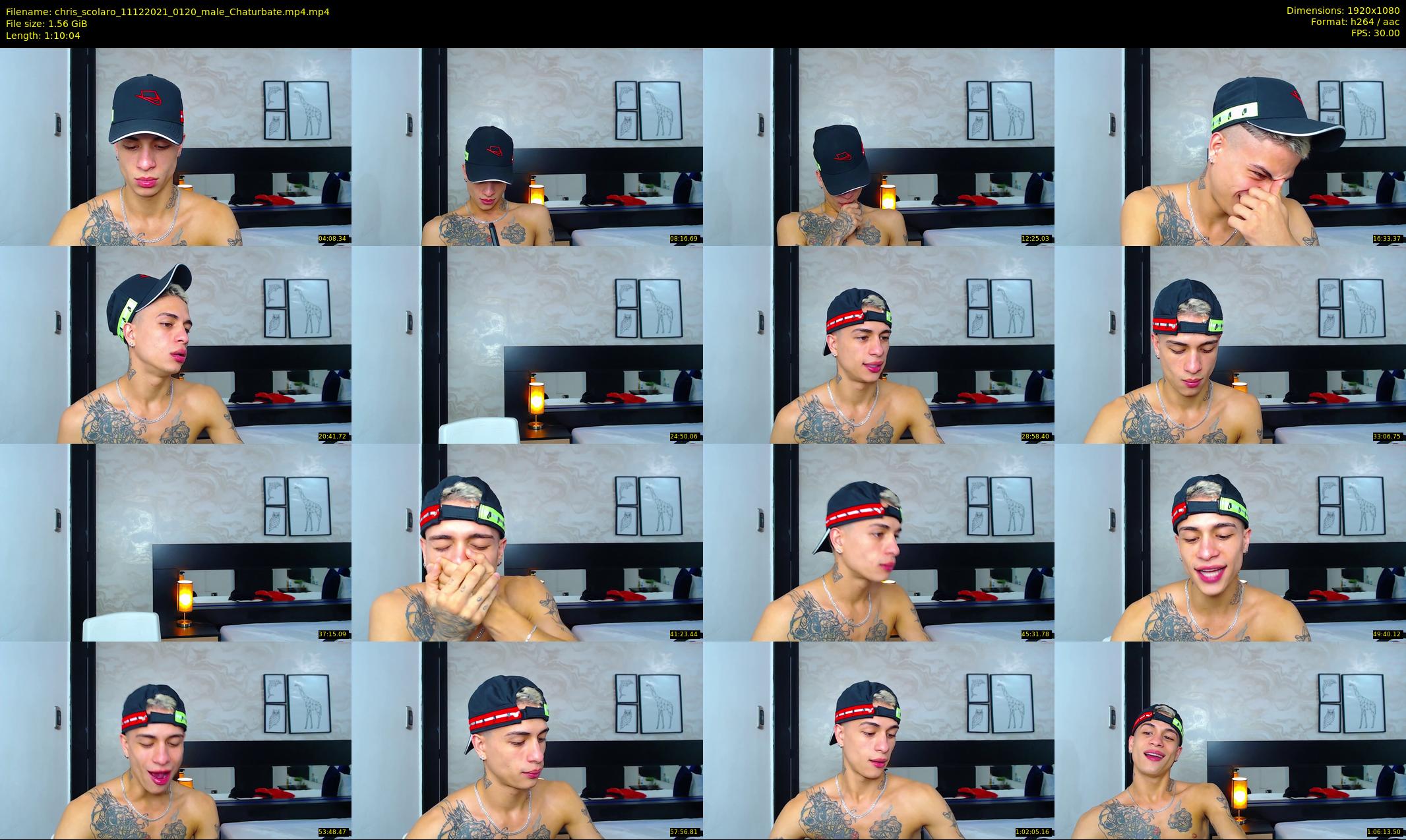 chris_scolaro — 71 minute Chaturbate male cam show recording, 1080p, Dec 11, 2021