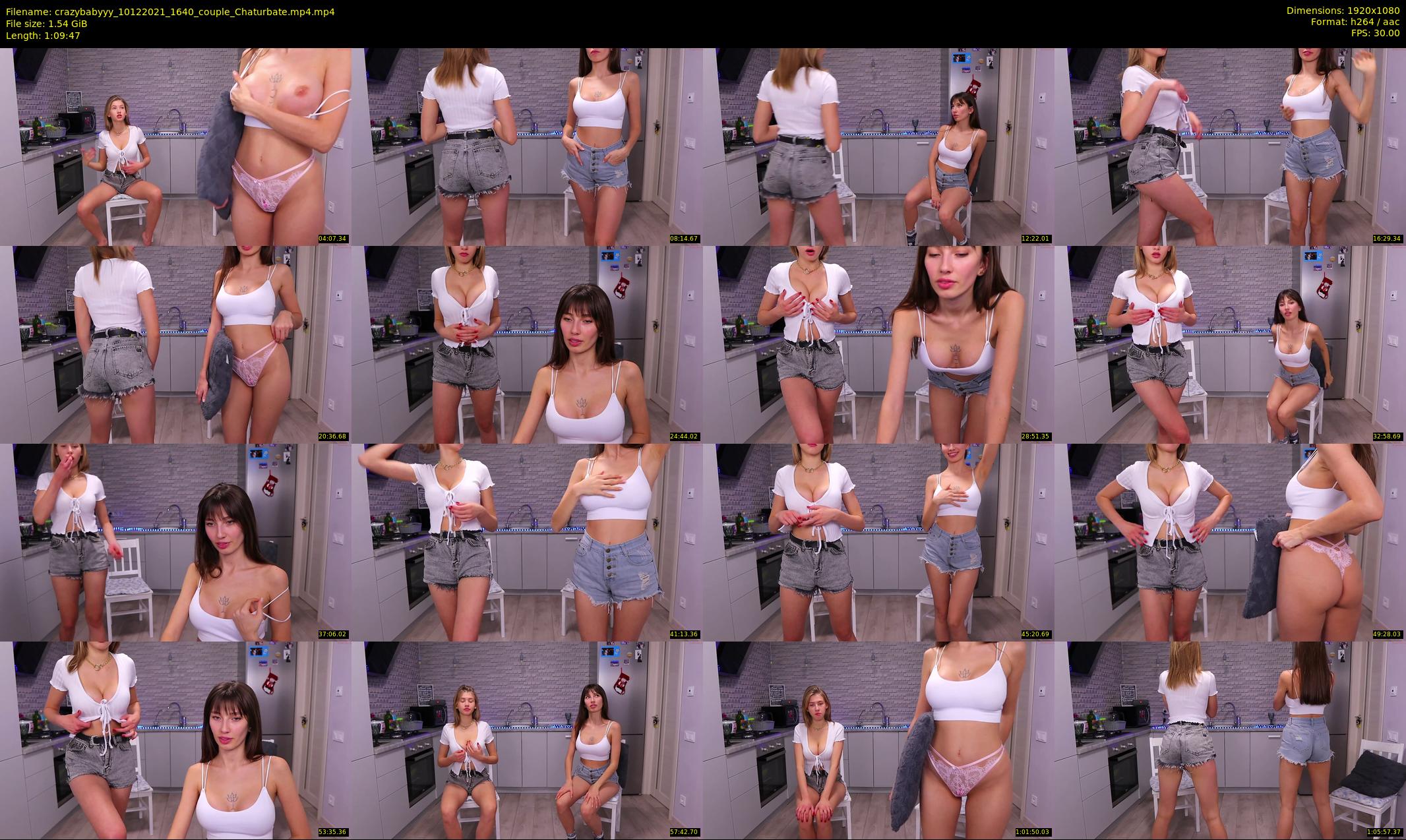 crazybabyyy — 70 minute Chaturbate couple cam show recording, 1080p, Dec 10, 2021