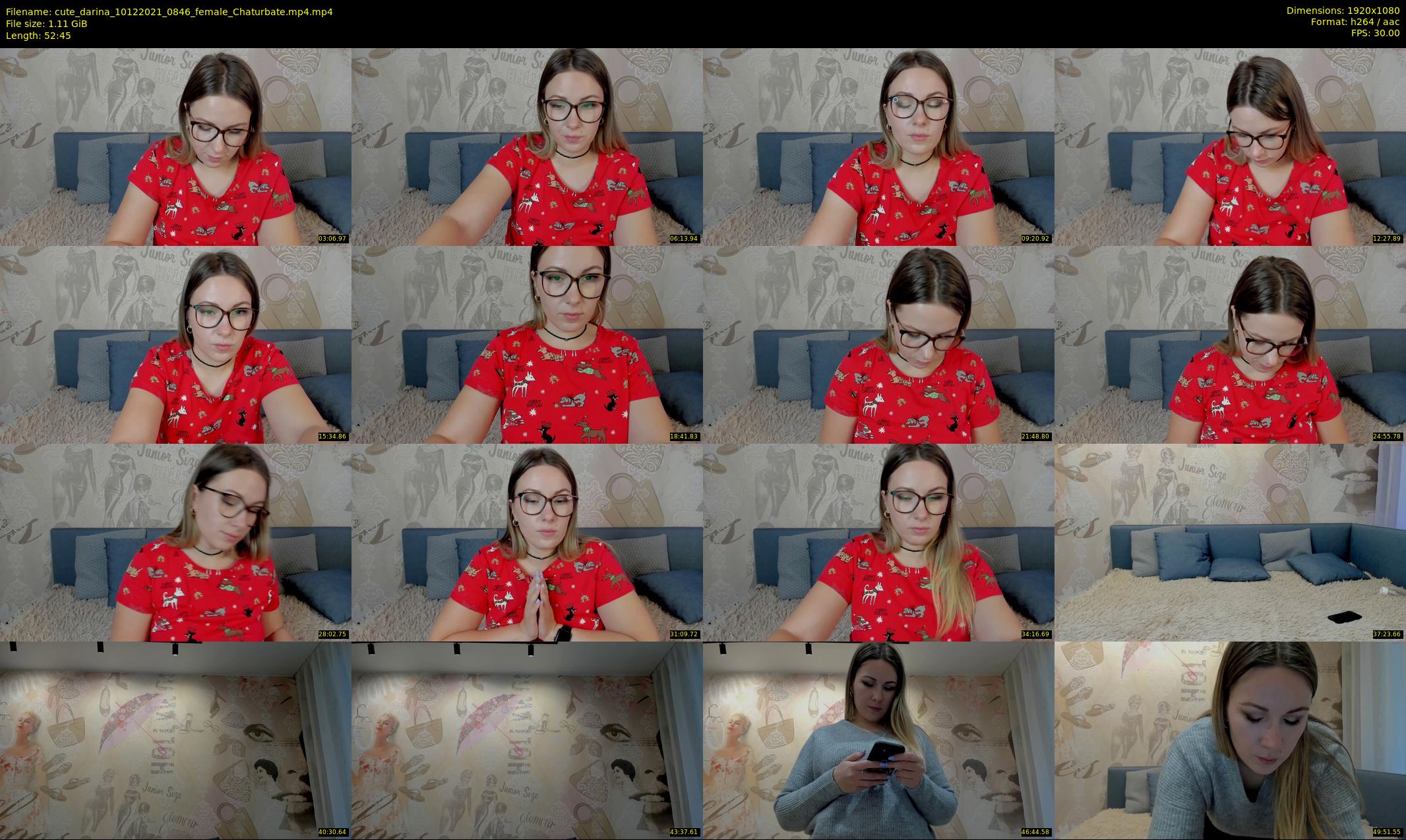 cute_darina — 53 minute Chaturbate female cam show recording, 1080p, Dec 10, 2021