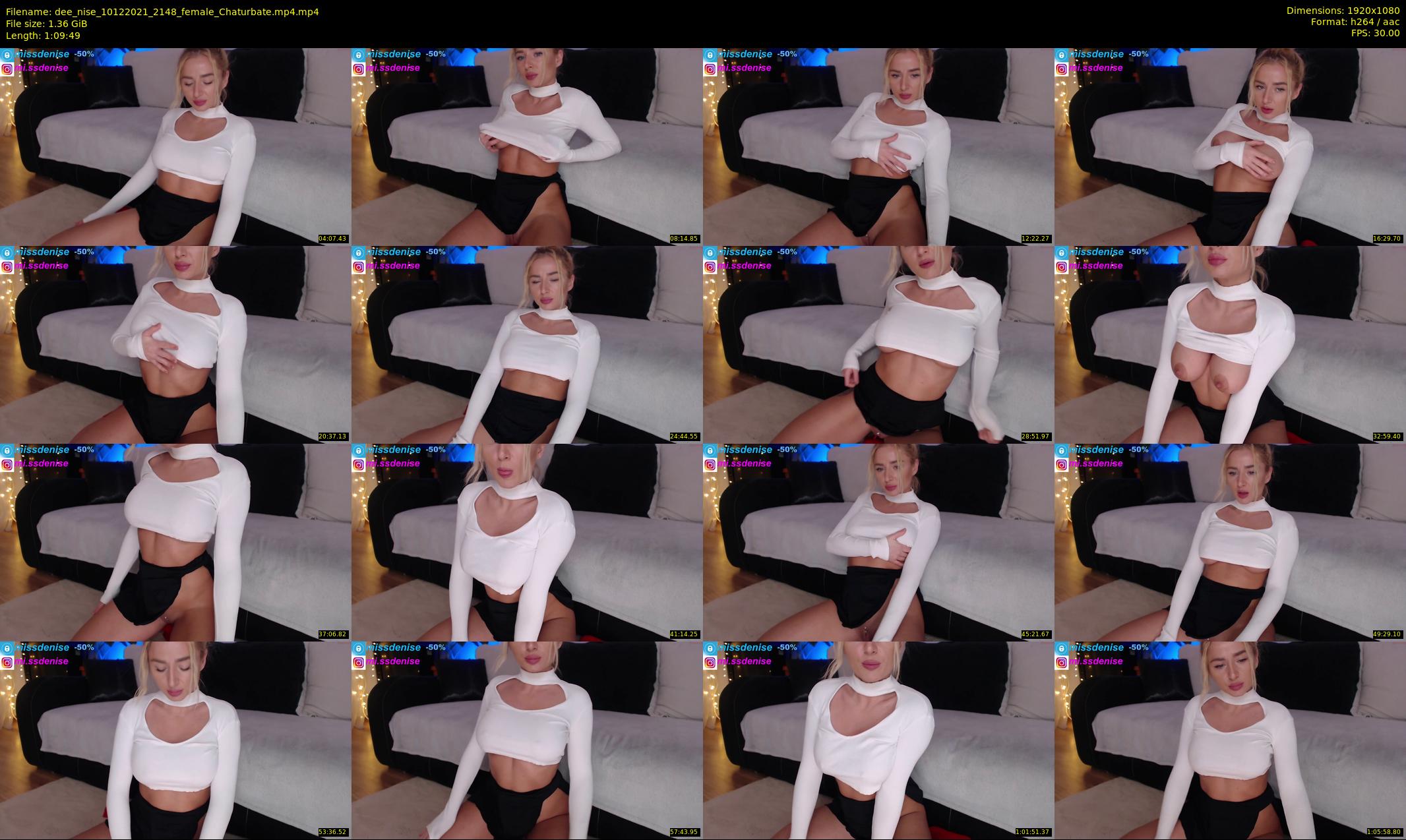 dee_nise — 70 minute Chaturbate female cam show recording, 1080p, Dec 10, 2021