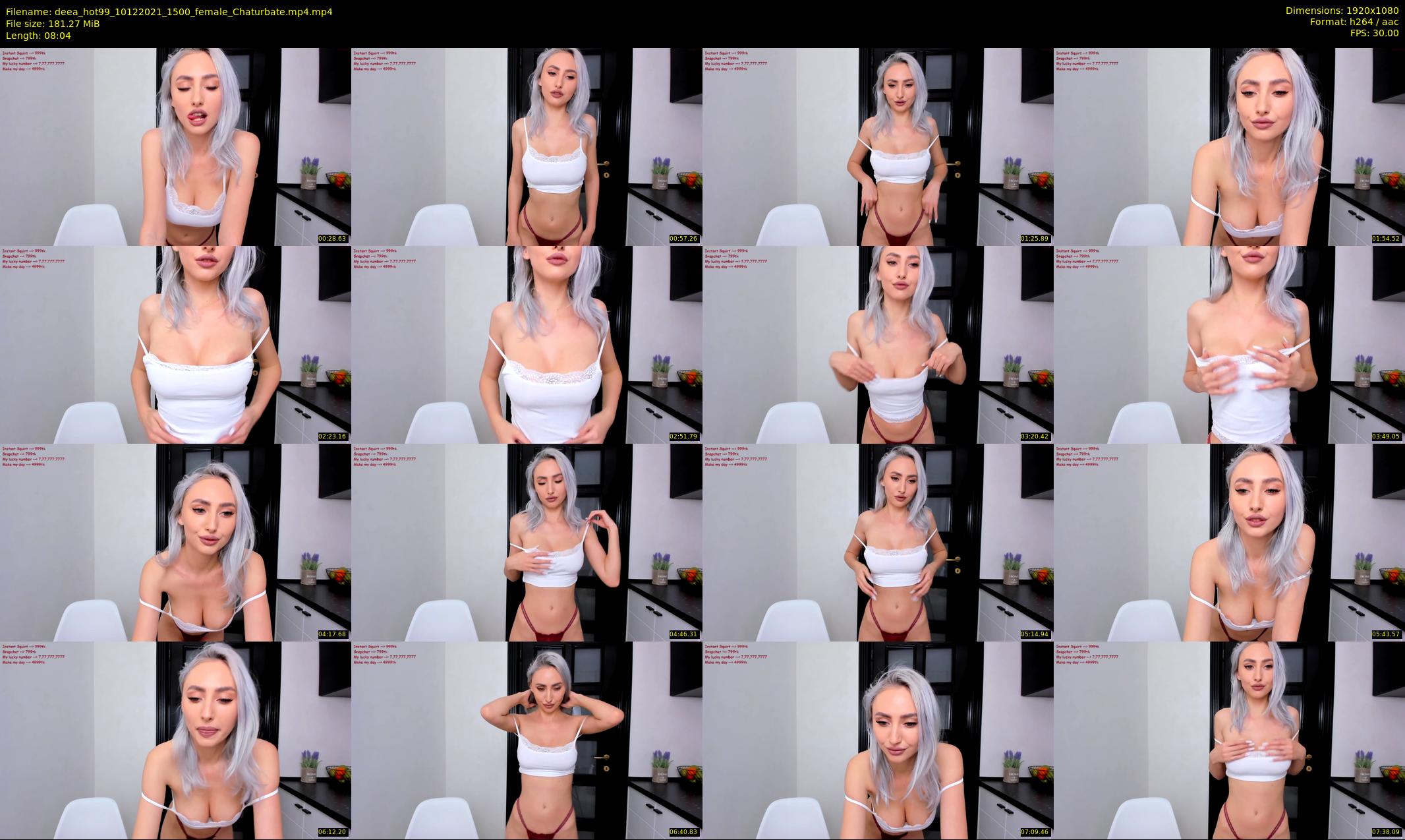 deea_hot99 — 9 minute Chaturbate female cam show recording, 1080p, Dec 10, 2021