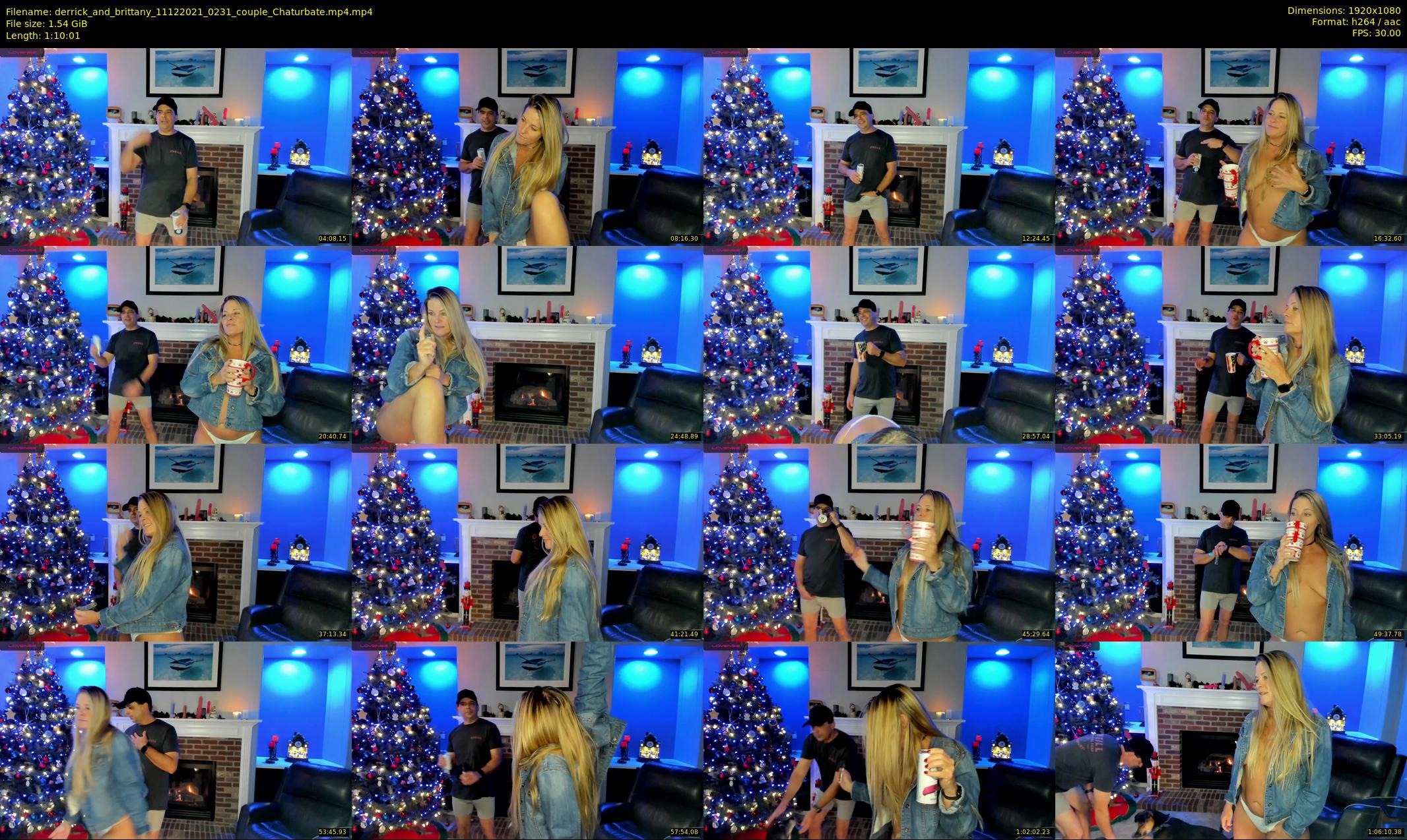 derrick_and_brittany — 71 minute Chaturbate couple cam show recording, 1080p, Dec 11, 2021